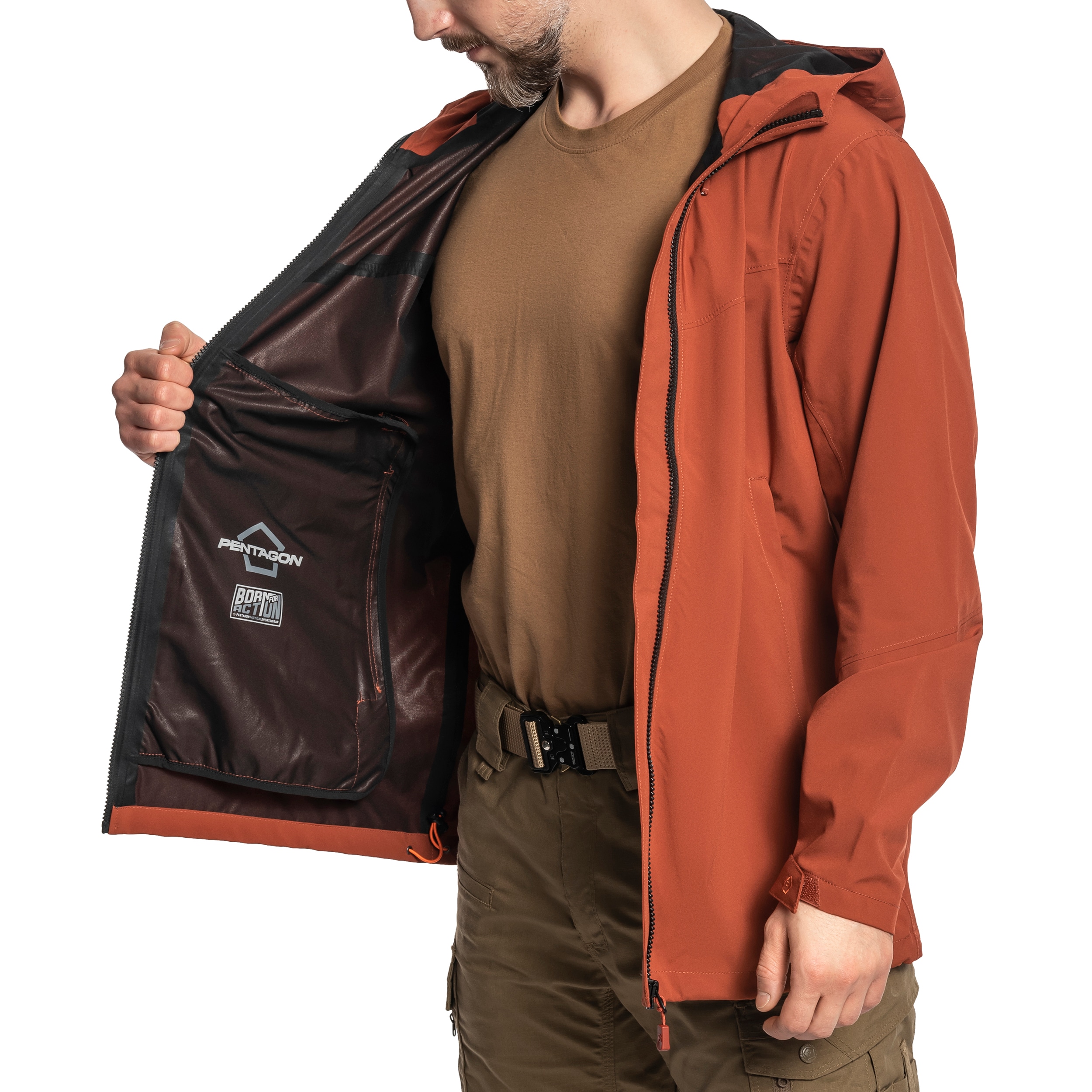 Kurtka Pentagon Monlite - Maroon Red