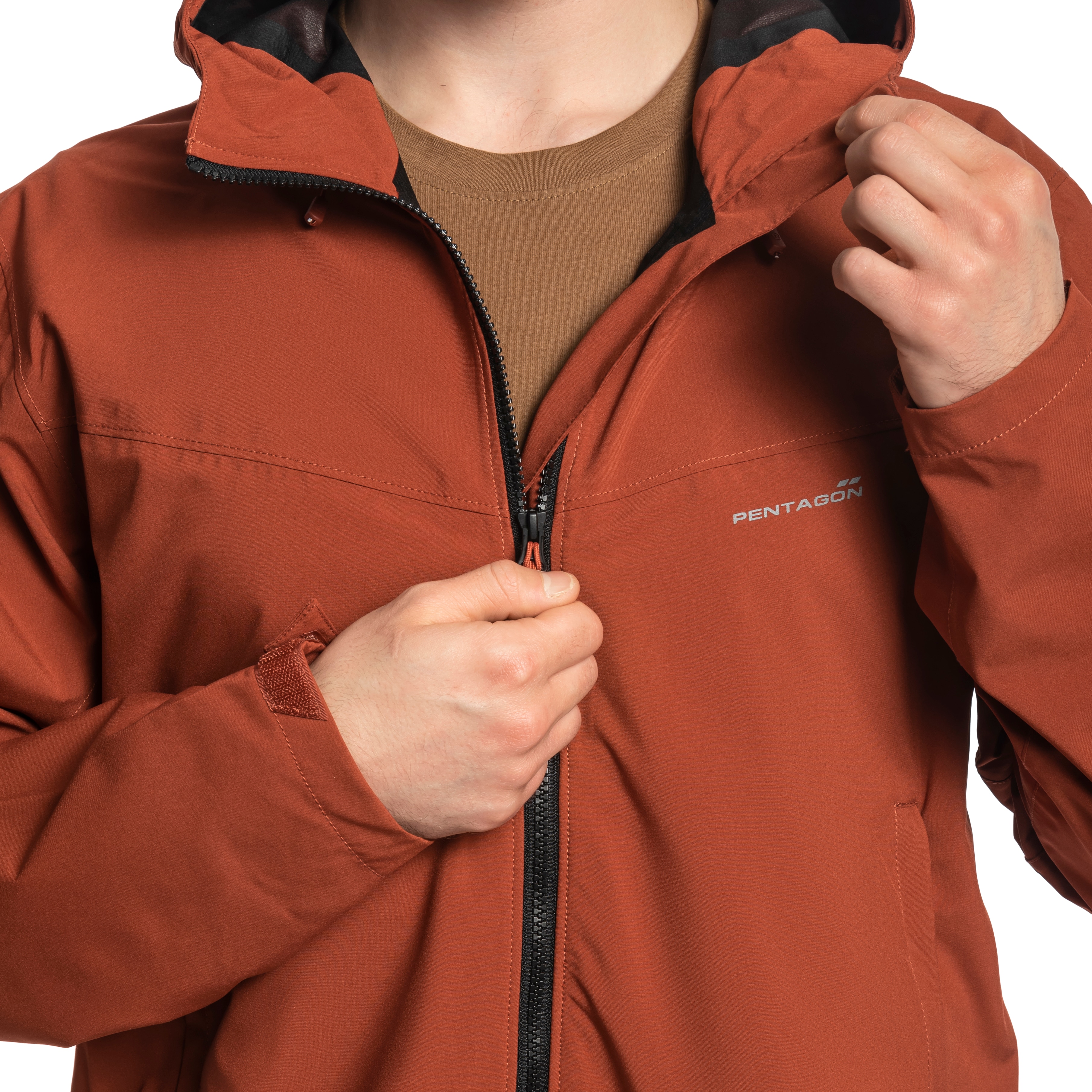 Kurtka Pentagon Monlite - Maroon Red