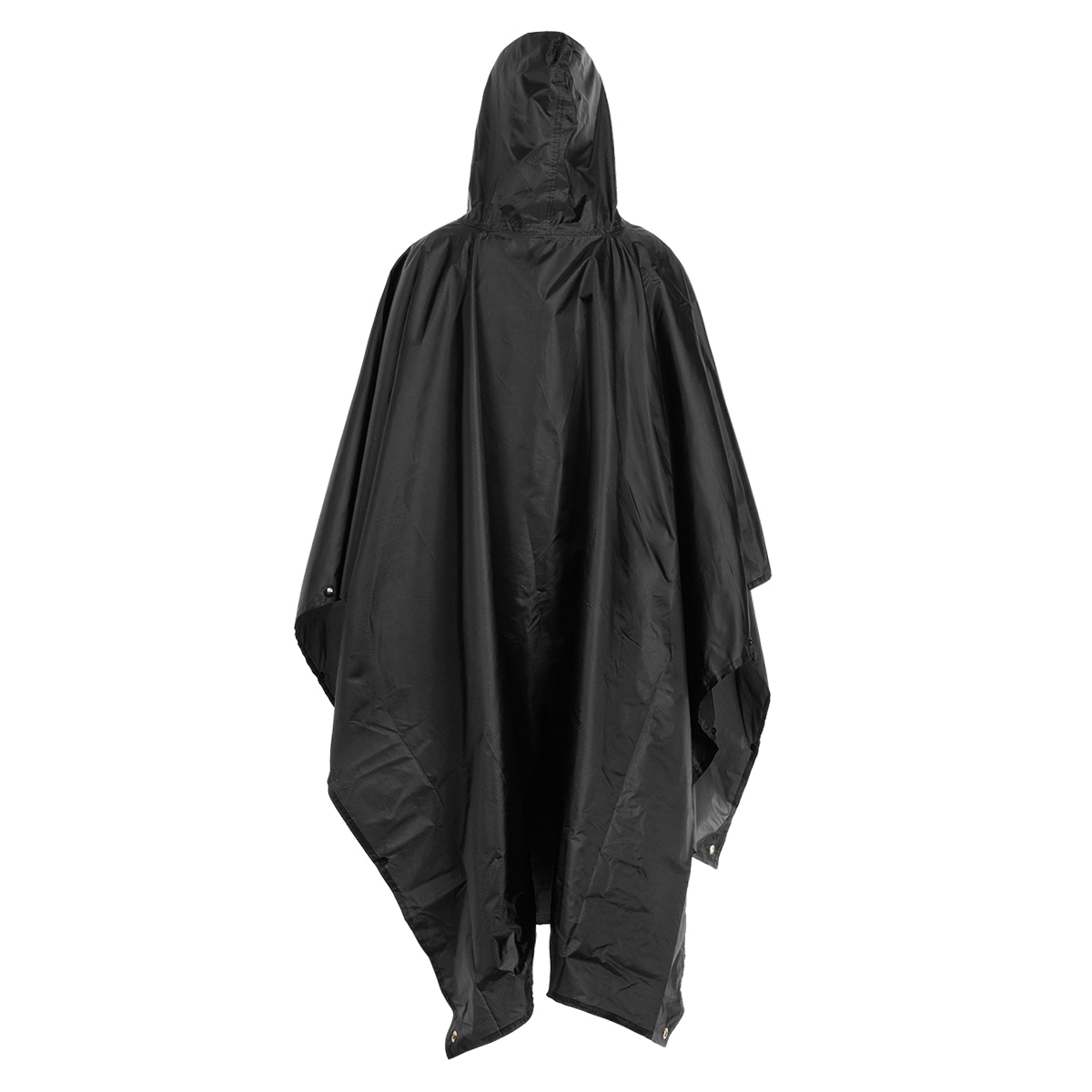 Ponczo Badger Outdoor Rain Poncho Ripstop - Black