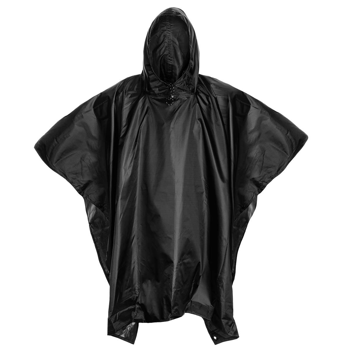 Ponczo Badger Outdoor Rain Poncho Ripstop - Black