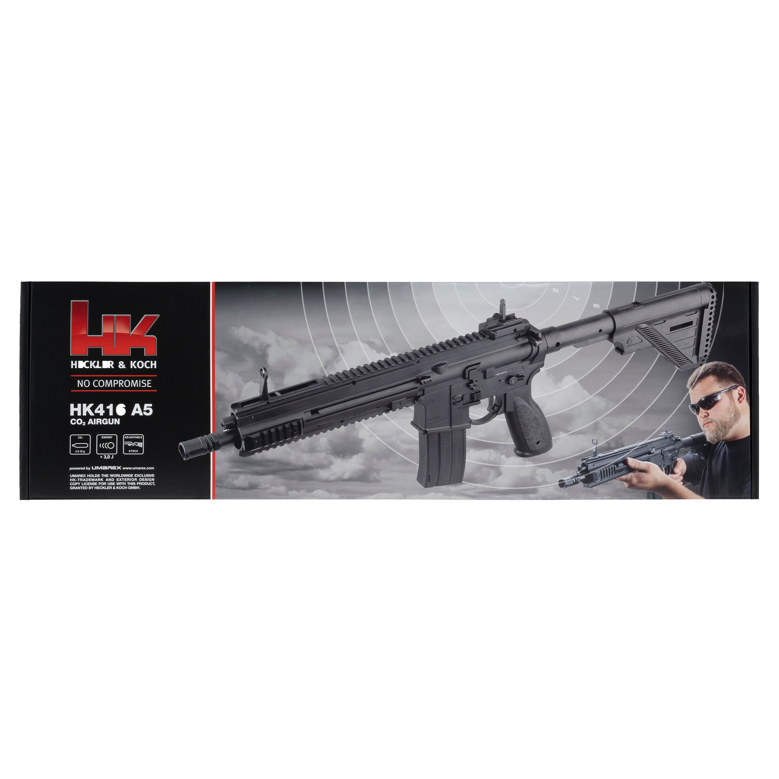 Wiatrówka Heckler&Koch HK416 A5 4,5 mm - Black