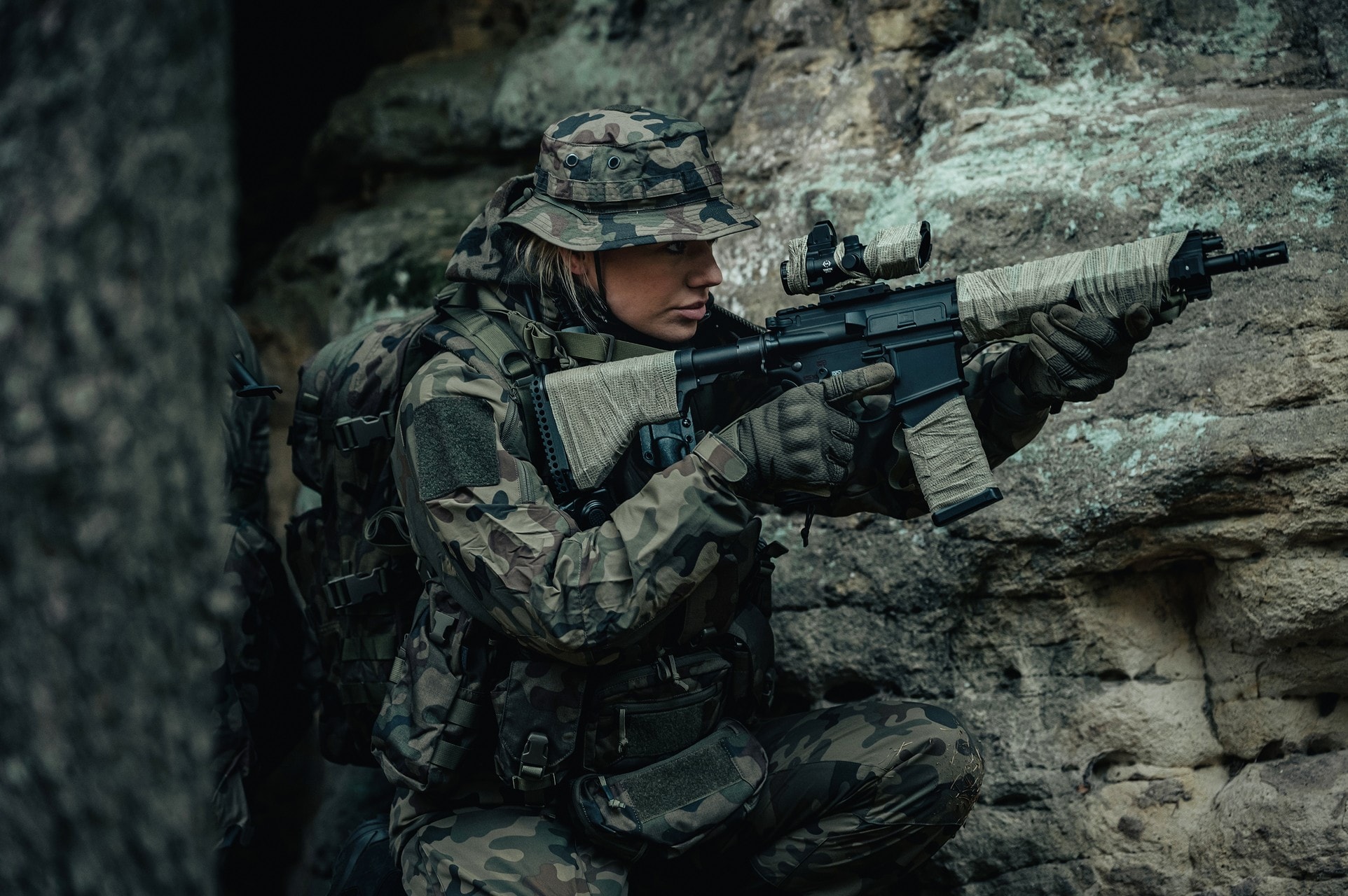 Karabinek szturmowy AEG Heckler&Koch HK416 A5 gen. 3 - Black
