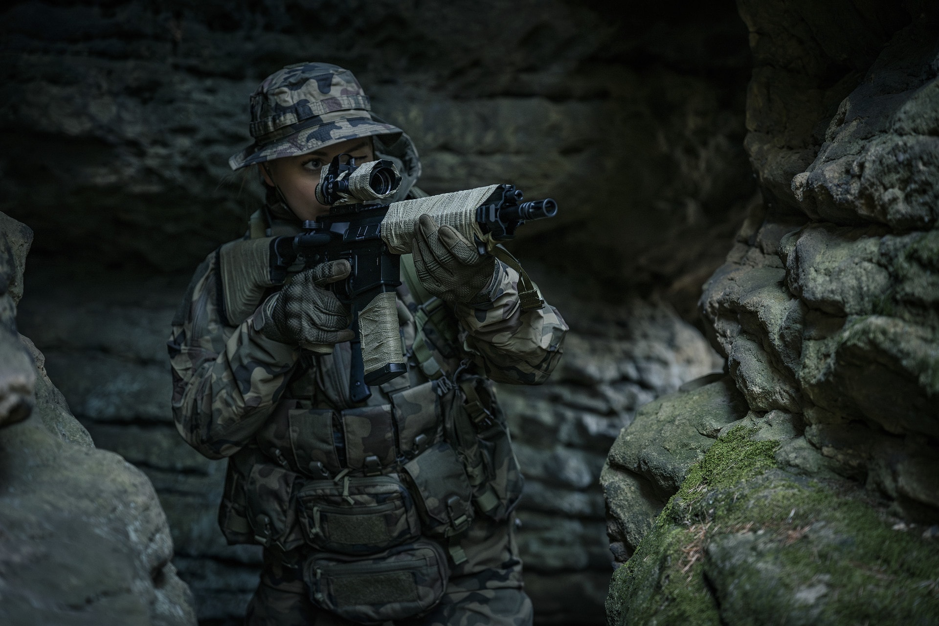 Karabinek szturmowy AEG Heckler&Koch HK416 A5 gen. 3 - Black