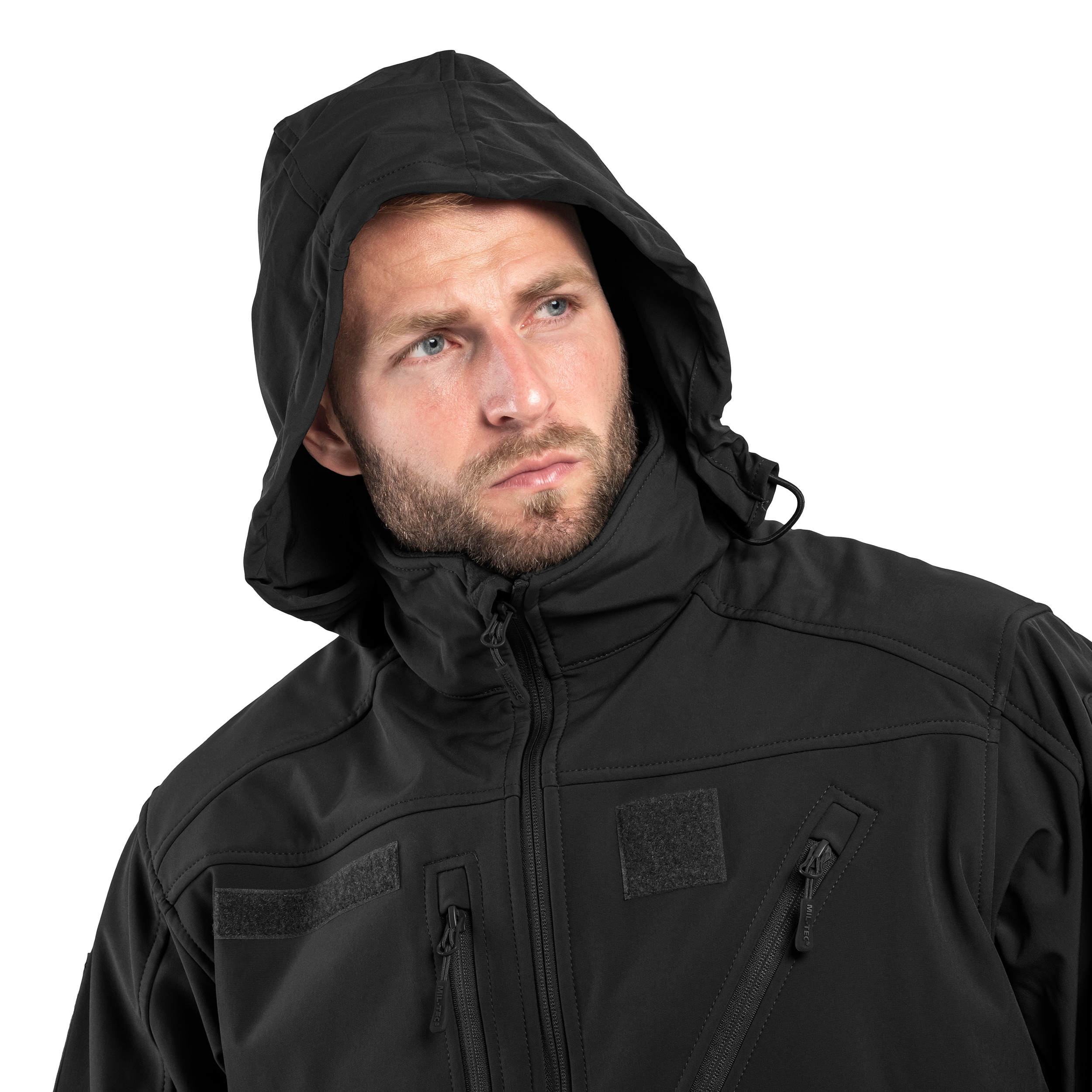 Kurtka Mil-Tec SCU 14 Softshell - Black