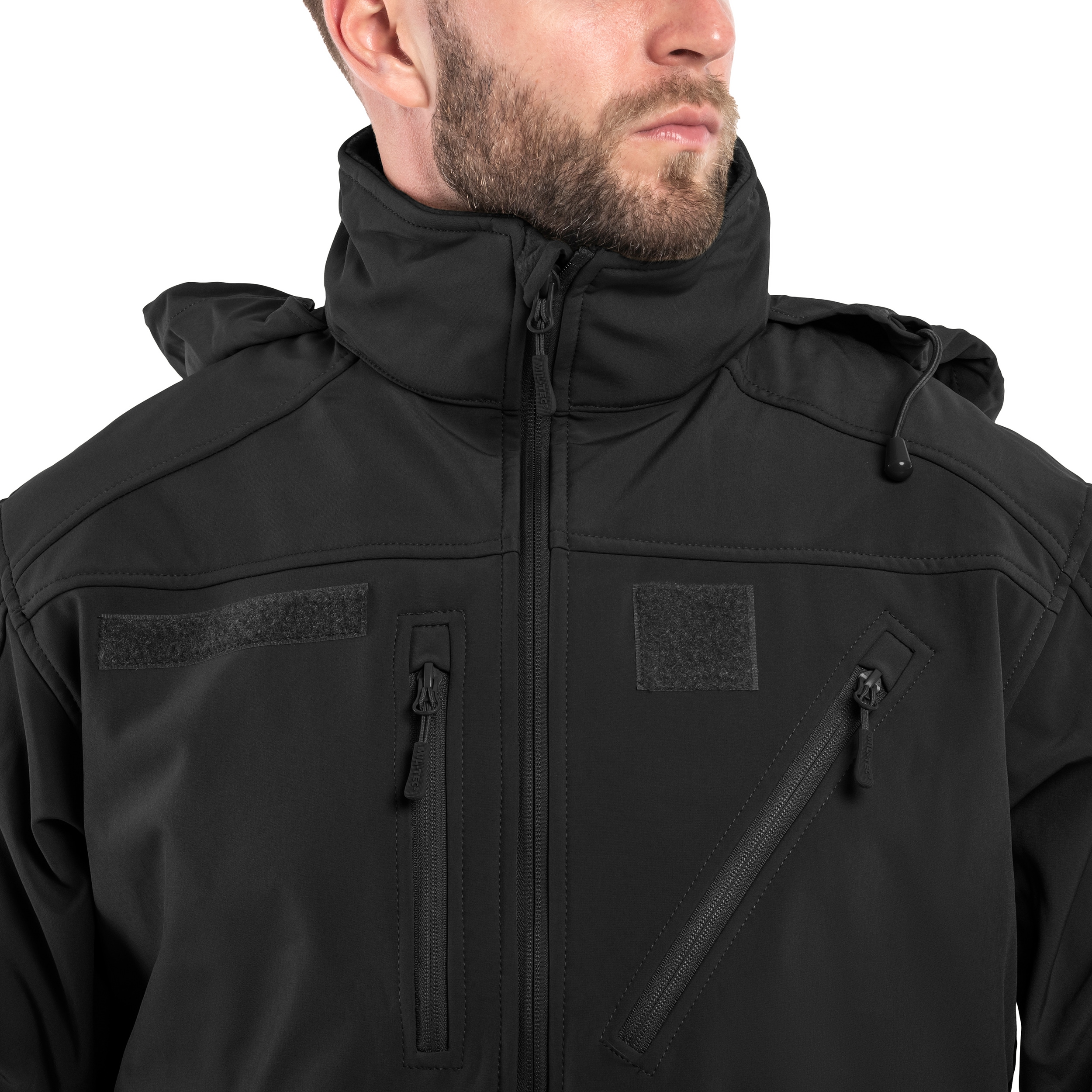 Kurtka Mil-Tec SCU 14 Softshell - Black