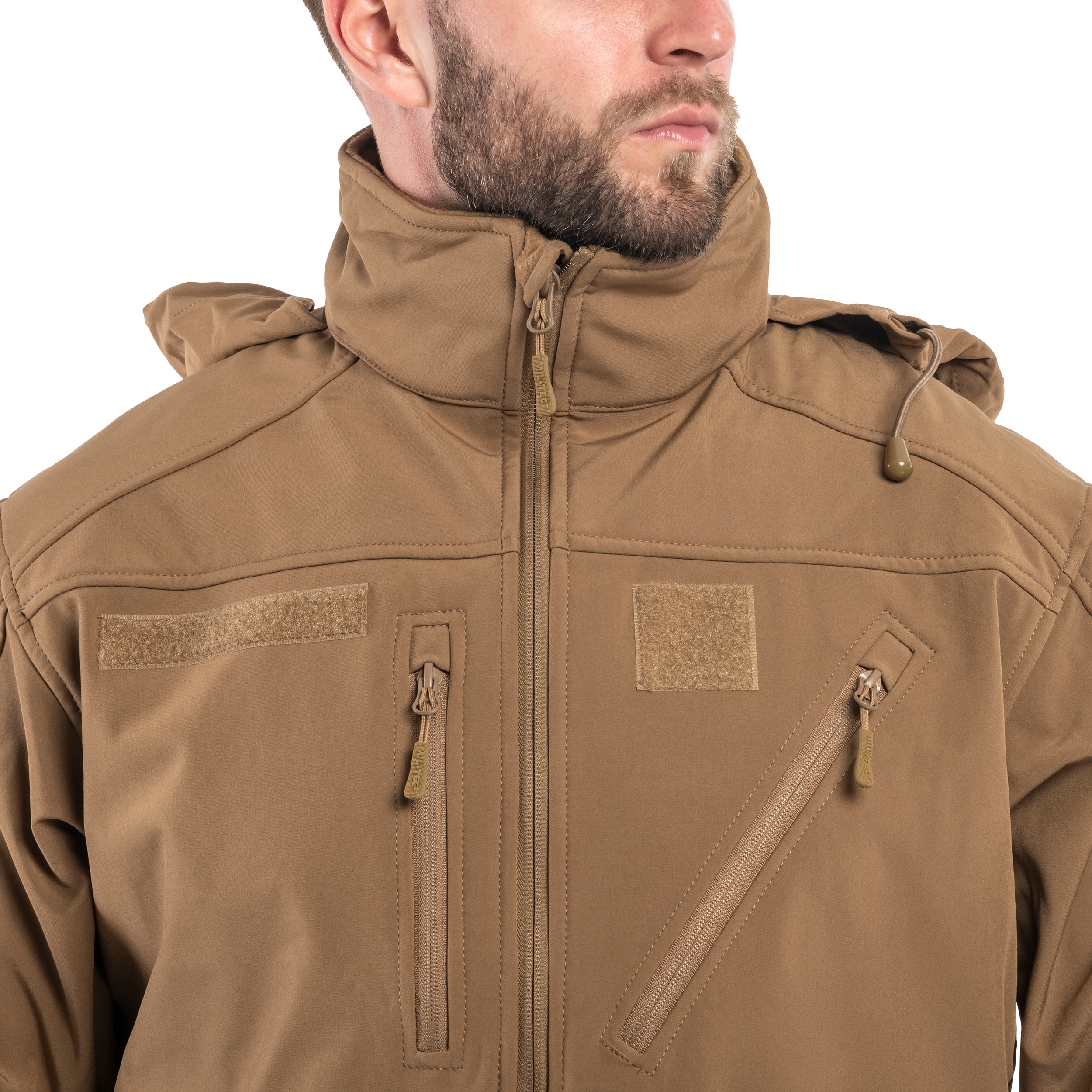 Kurtka Mil-Tec SCU 14 Softshell - Dark Coyote