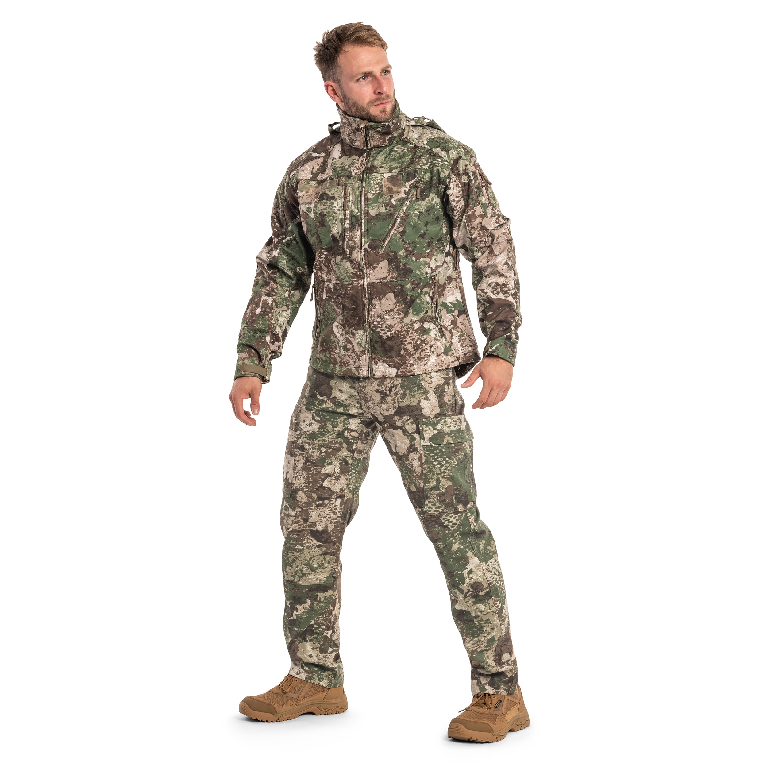 Kurtka Mil-Tec SCU 14 Softshell - Phantomleaf WASP I Z2