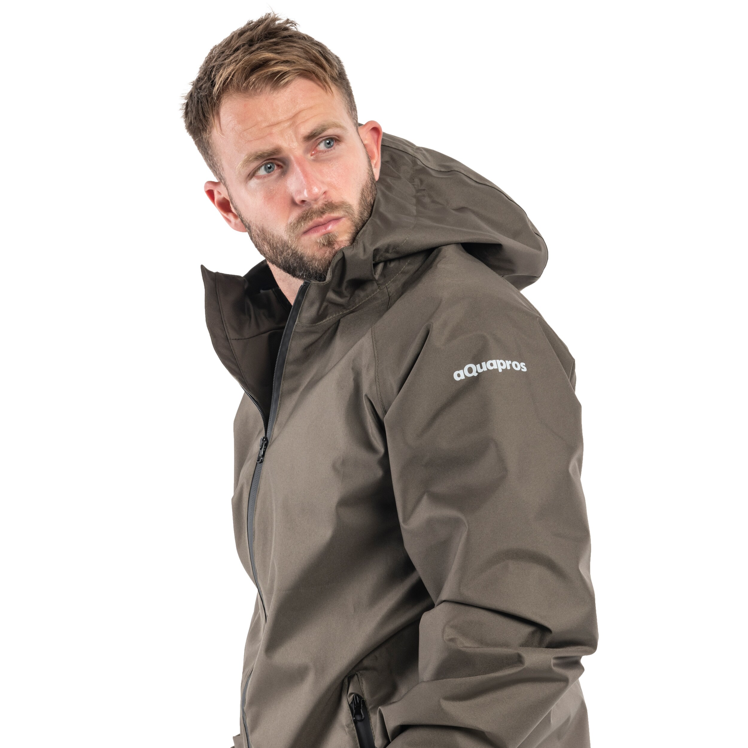 Kurtka przeciwdeszczowa Pros Aquapros 285 - Olive