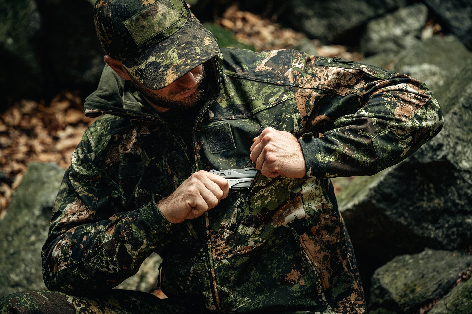 Kurtka Mil-Tec SCU 14 Softshell - Phantomleaf WASP I Z3A