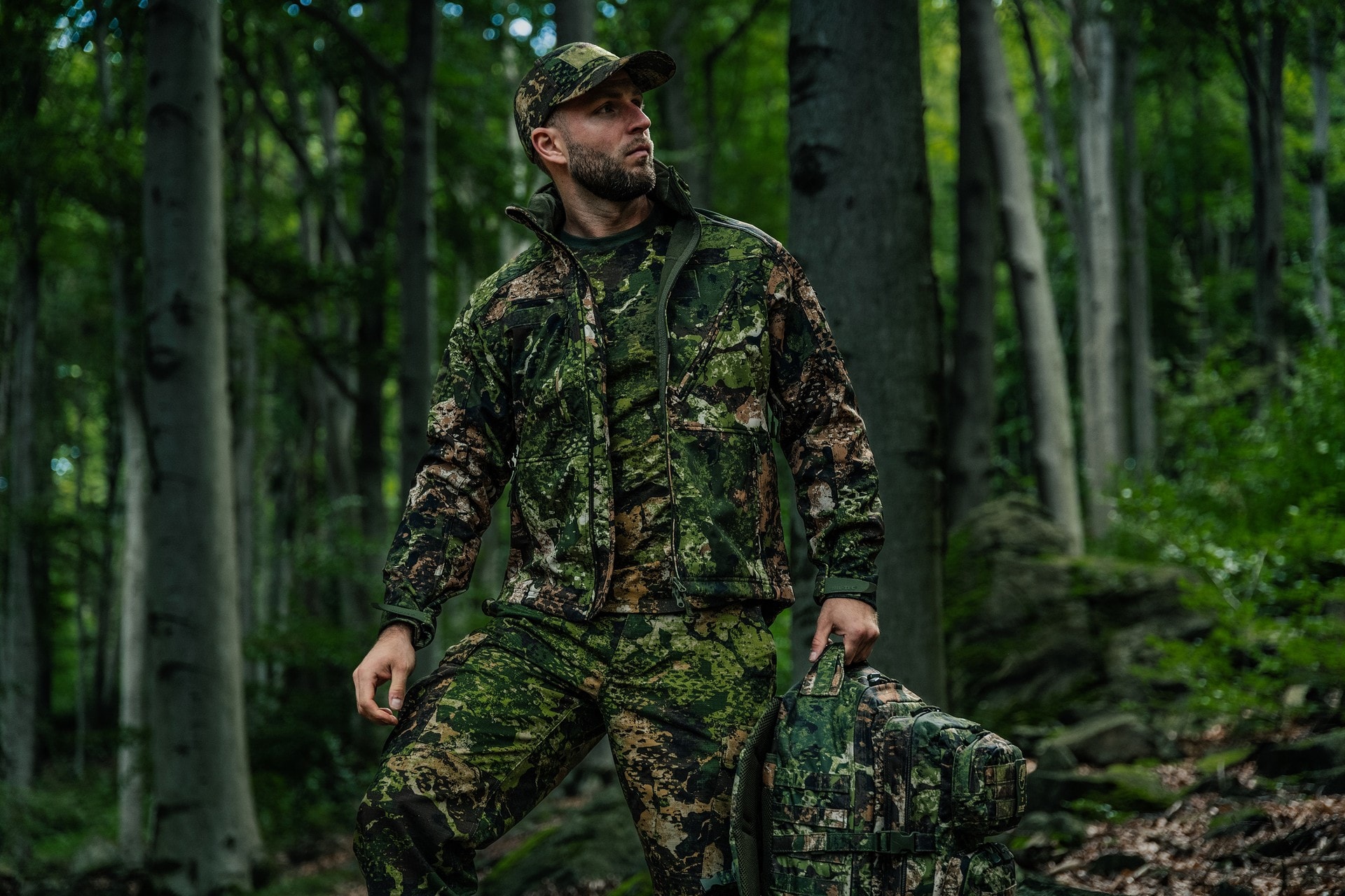 Kurtka Mil-Tec SCU 14 Softshell - Phantomleaf WASP I Z3A