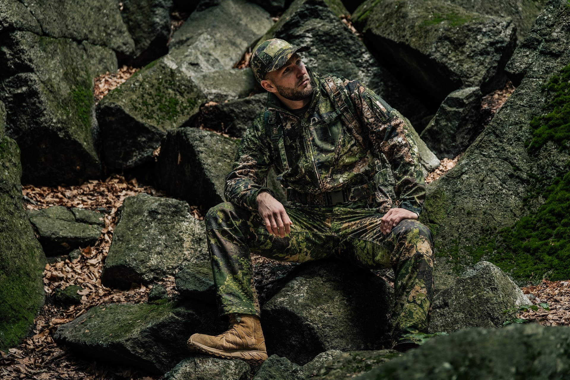 Kurtka Mil-Tec SCU 14 Softshell - Phantomleaf WASP I Z3A