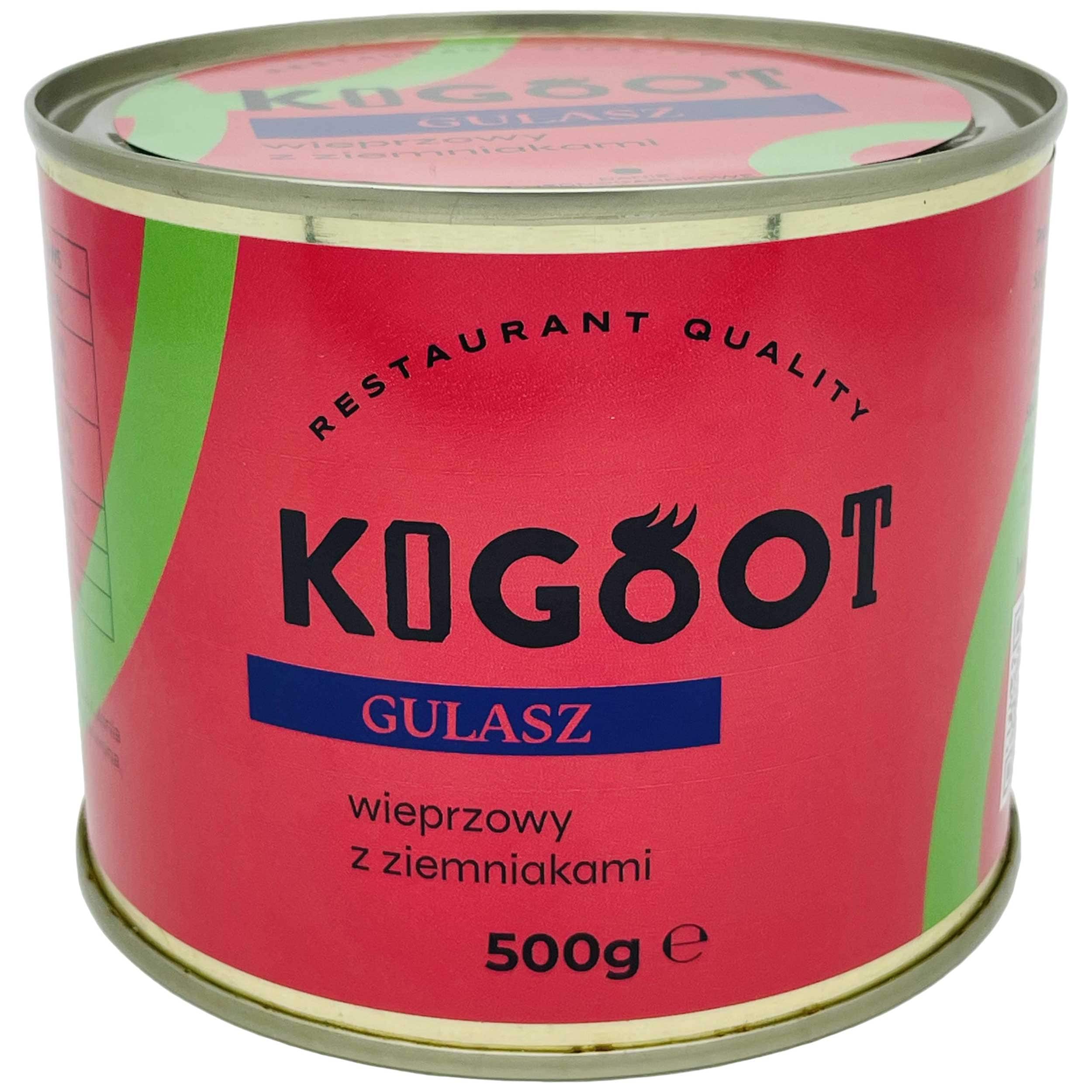 Консервовані продукти Kogoot - Гуляш зі свинини з картоплею 500 г
