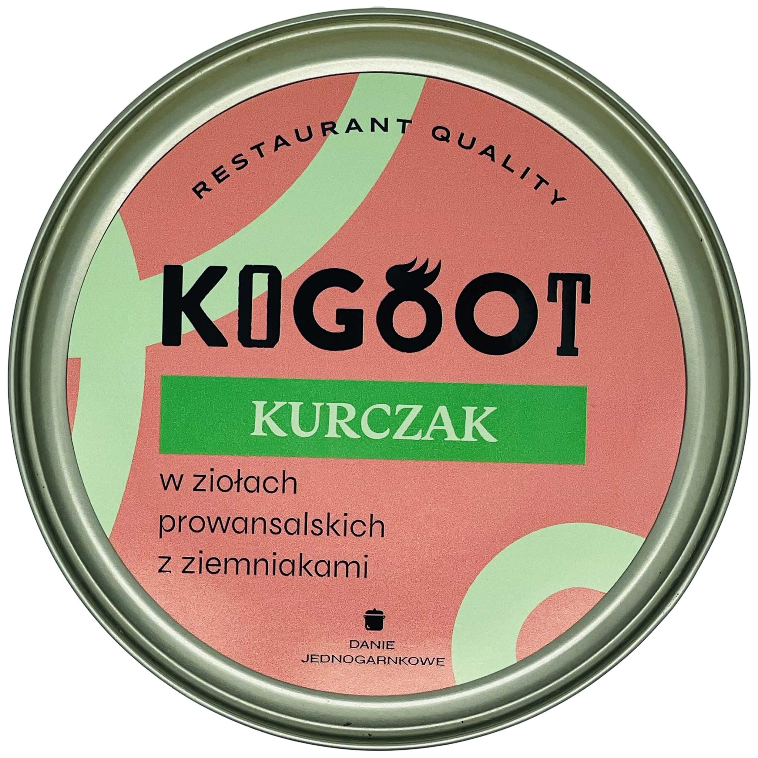 Żywność konserwowana Kogoot - Kurczak w ziołach prowansalskich z ziemniakami 500 g