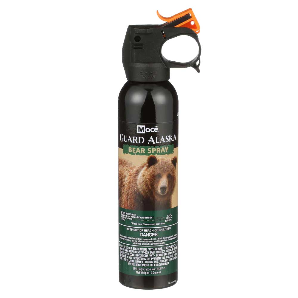 Gaz pieprzowy na niedźwiedzie Mace Guard Alaska Bear Pepper Spray 275 ml - Stożek