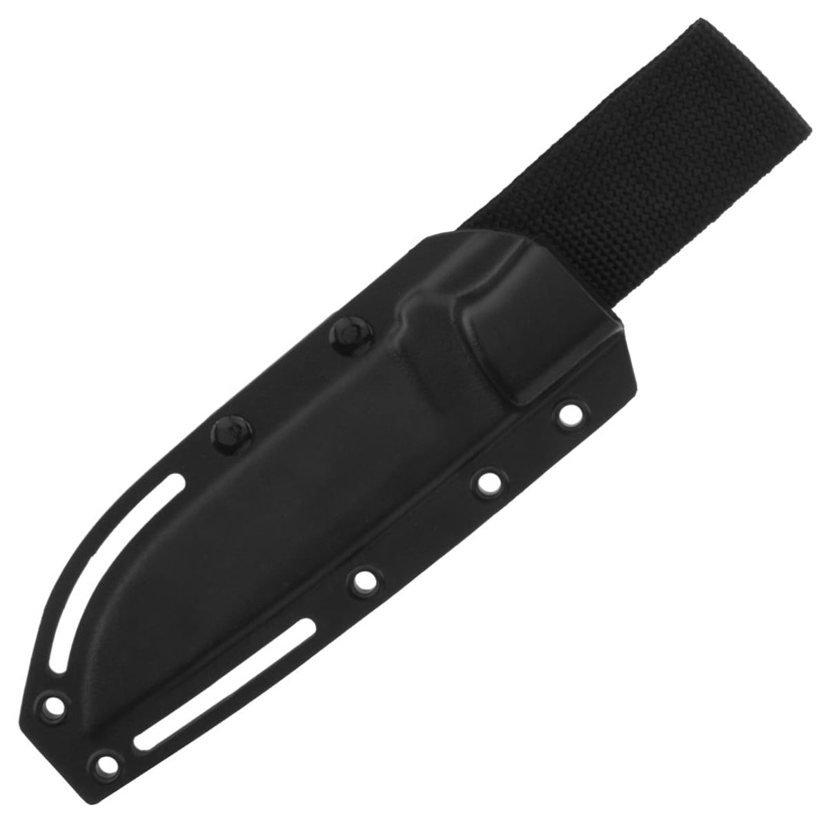 ZA-PAS Expendable G10 Acid Stonewash Toxic Fixed Blade Knife - Black
