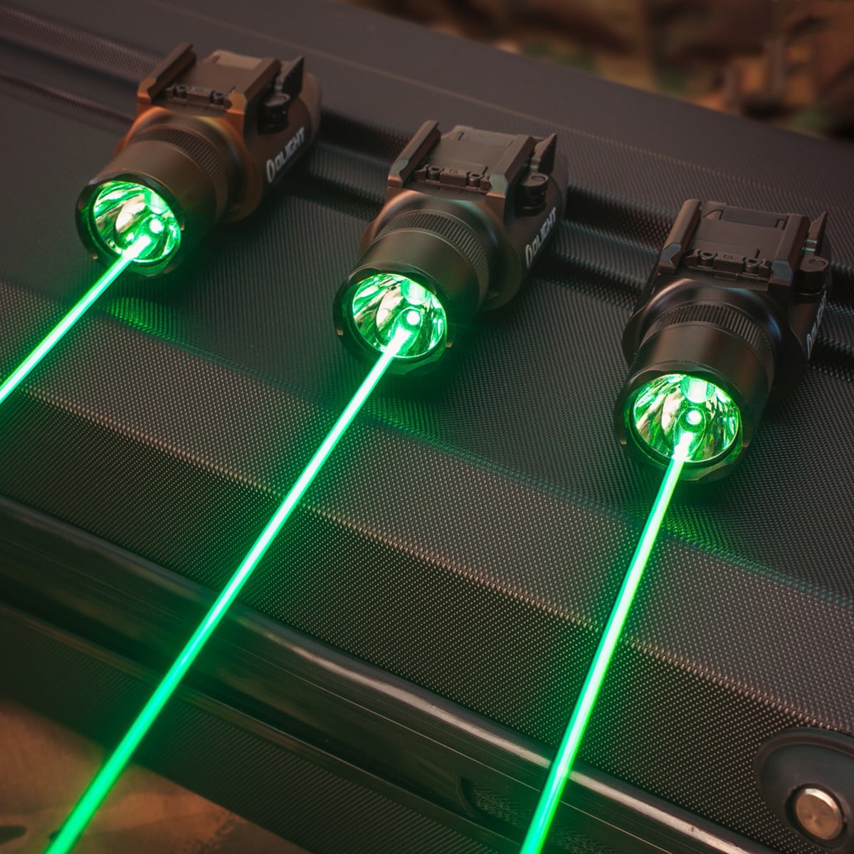 Ліхтарик для зброї з лазерним прицілом Olight BALDR Pro R - 1350 люменів, Green Laser