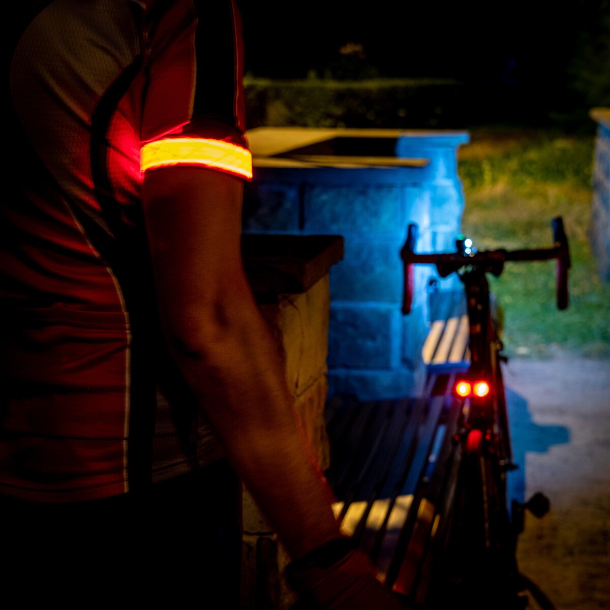 Opaska Nite Ize SlapLit LED Slap Wrap Red Ver.2