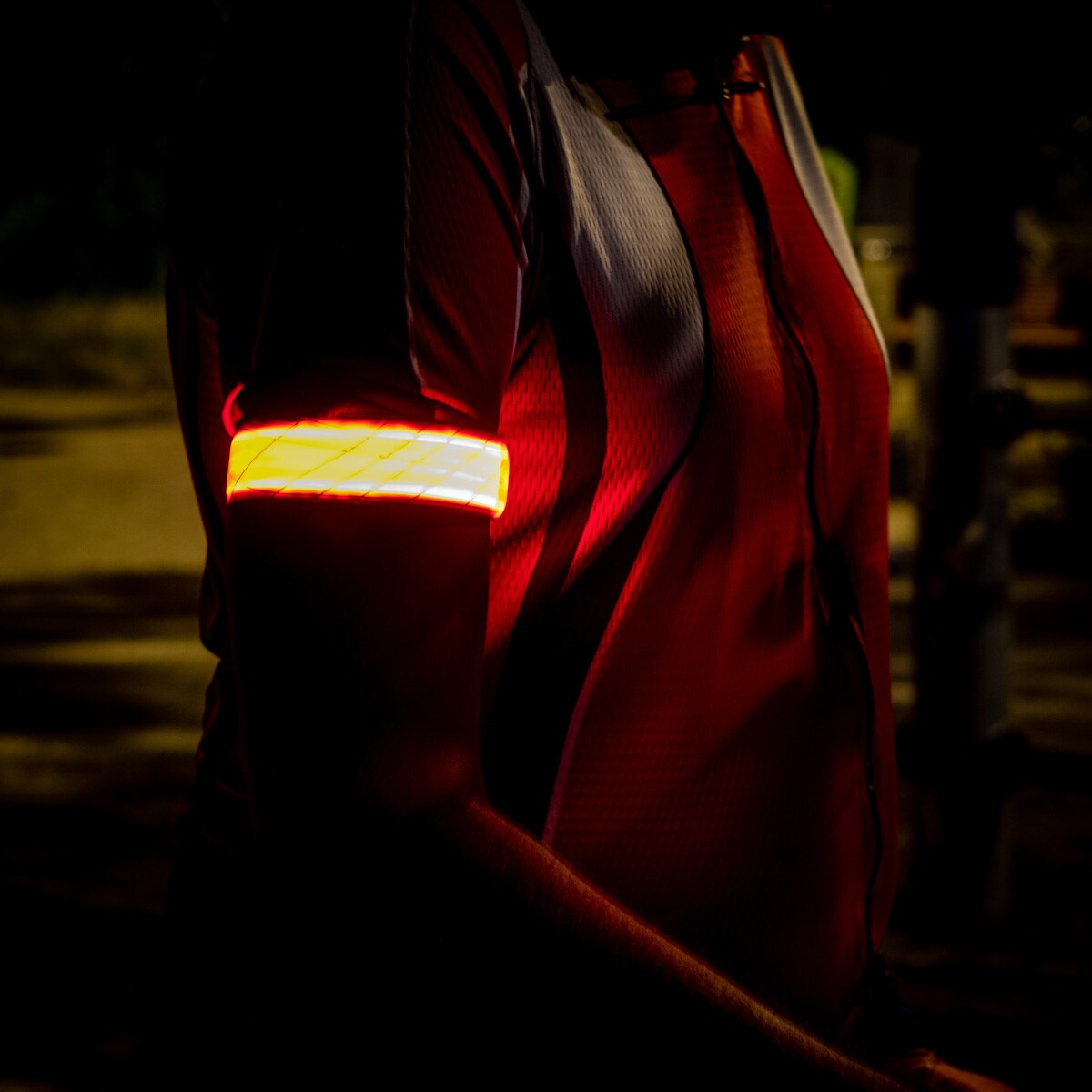 Opaska Nite Ize SlapLit LED Slap Wrap Red Ver.2