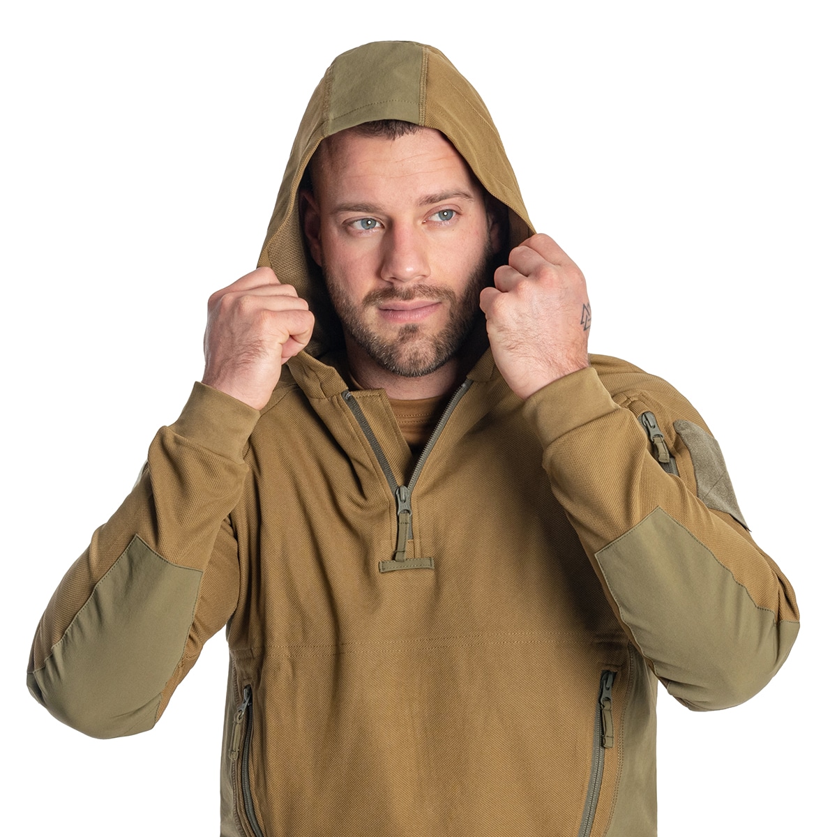 Кофта Helikon-Tex Range Hoodie TopCool - Coyote/Adaptive Green