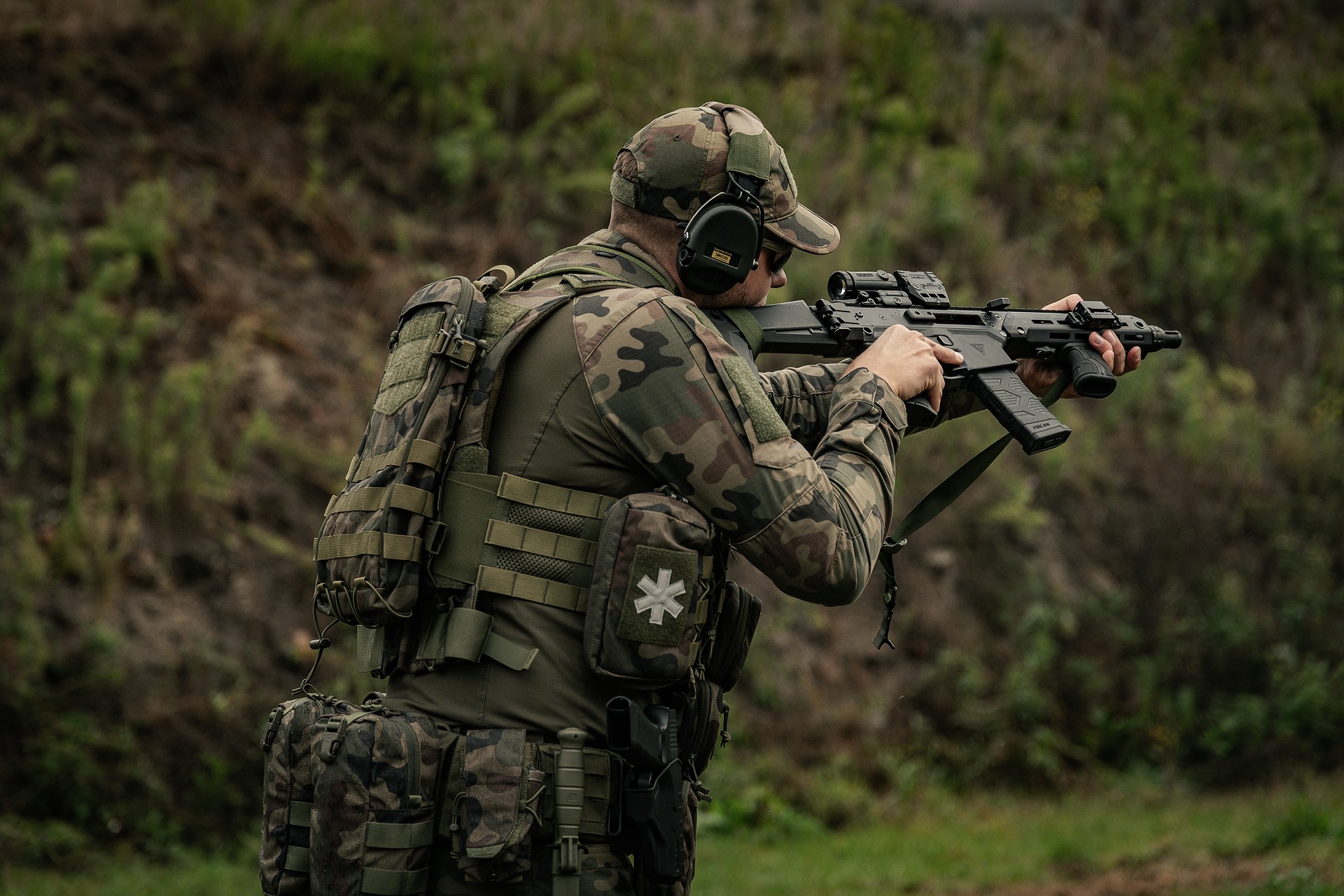 Bluza Helikon MCDU Combat Shirt NyCo Rip-Stop - wz.93 Pantera PL Woodland