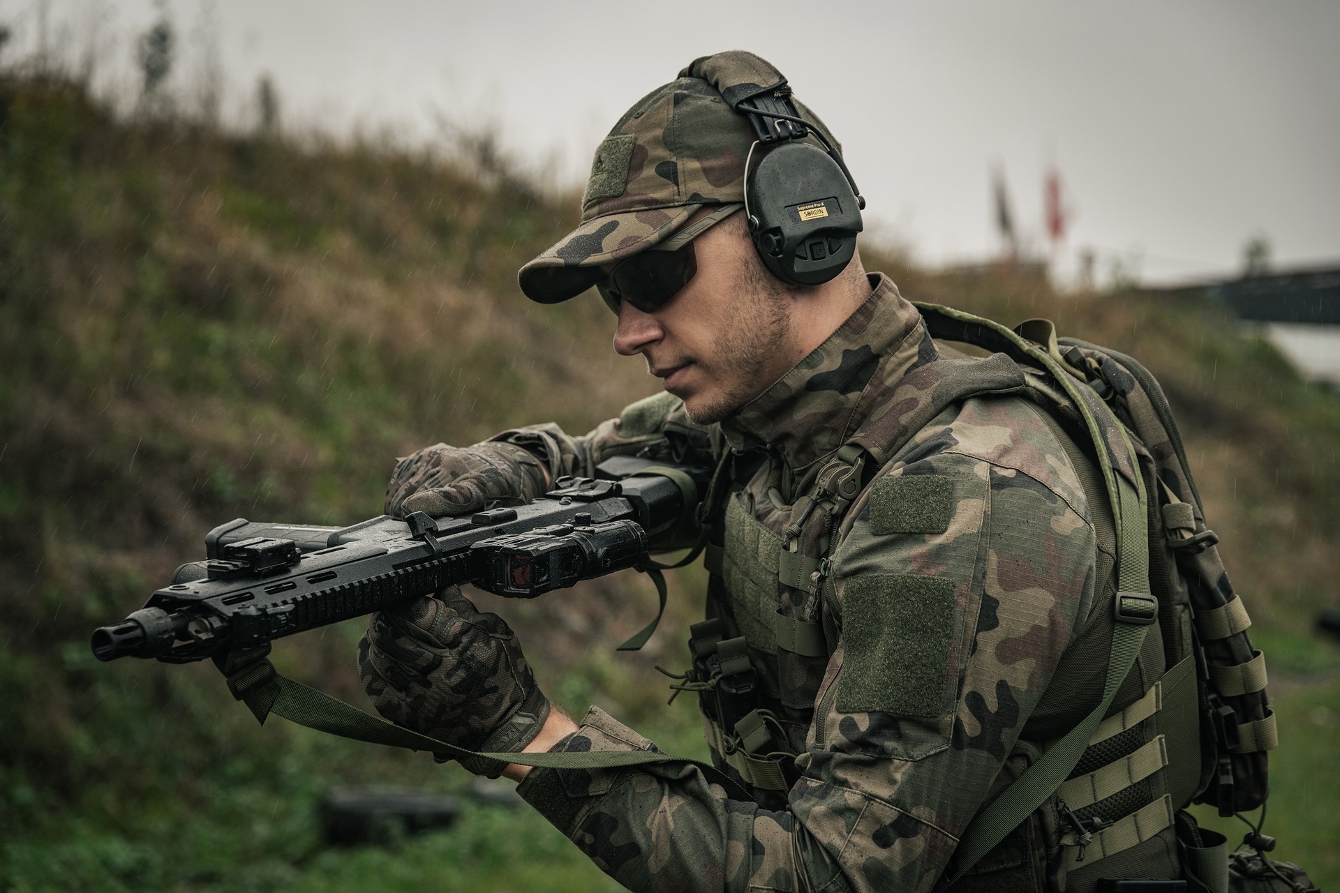 Bluza Helikon MCDU Combat Shirt NyCo Rip-Stop - wz.93 Pantera PL Woodland