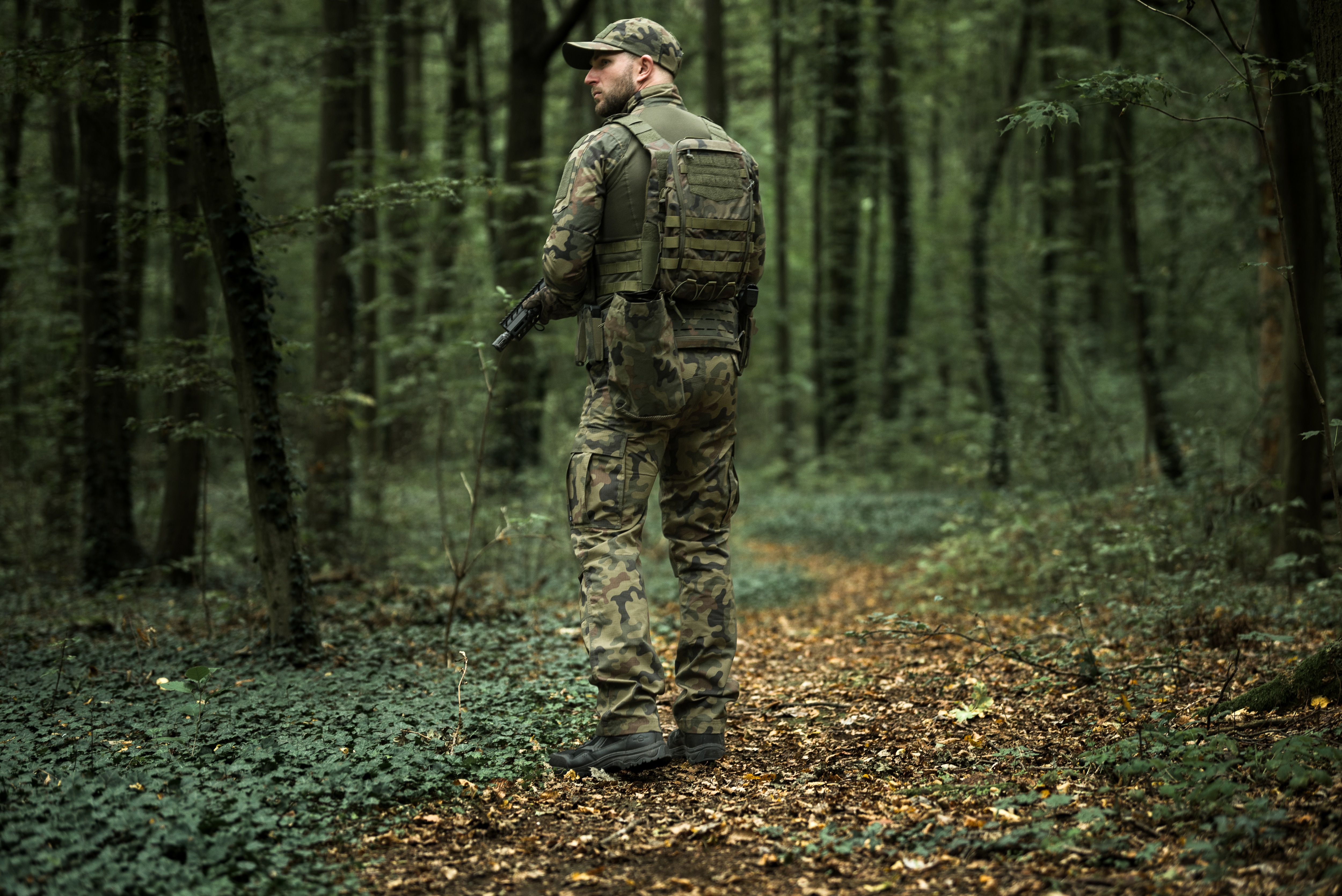 Бойова сорочка Helikon-Tex MCDU Combat Shirt NyCo Rip-Stop - wz.93 Pantera PL Woodlandd