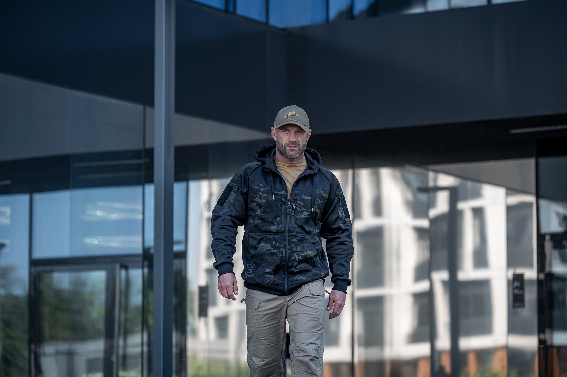 Bluza Helikon Rogue Hoodie - Black/MultiCam Black