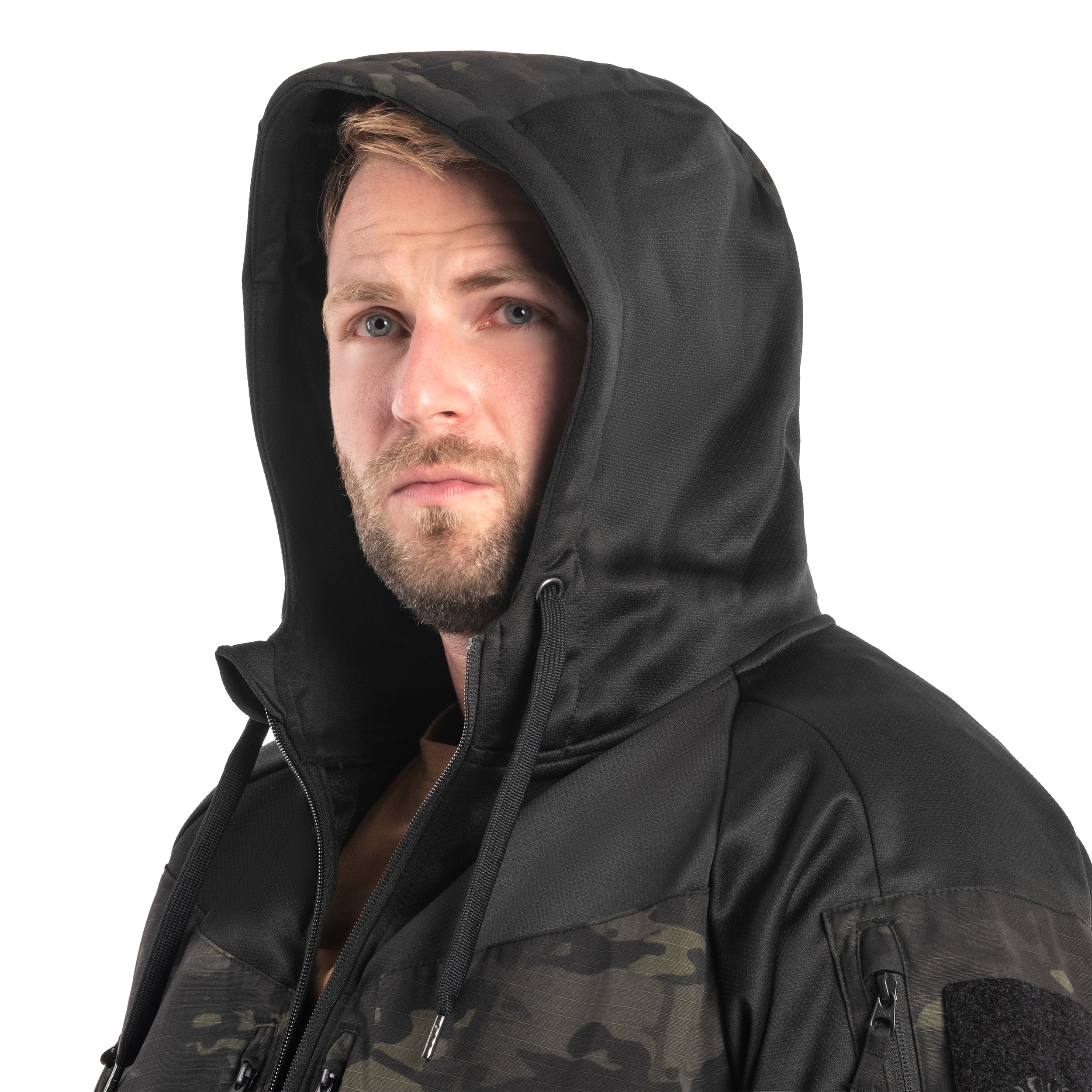 Bluza Helikon-Tex Rogue Hoodie - Black/MultiCam Black