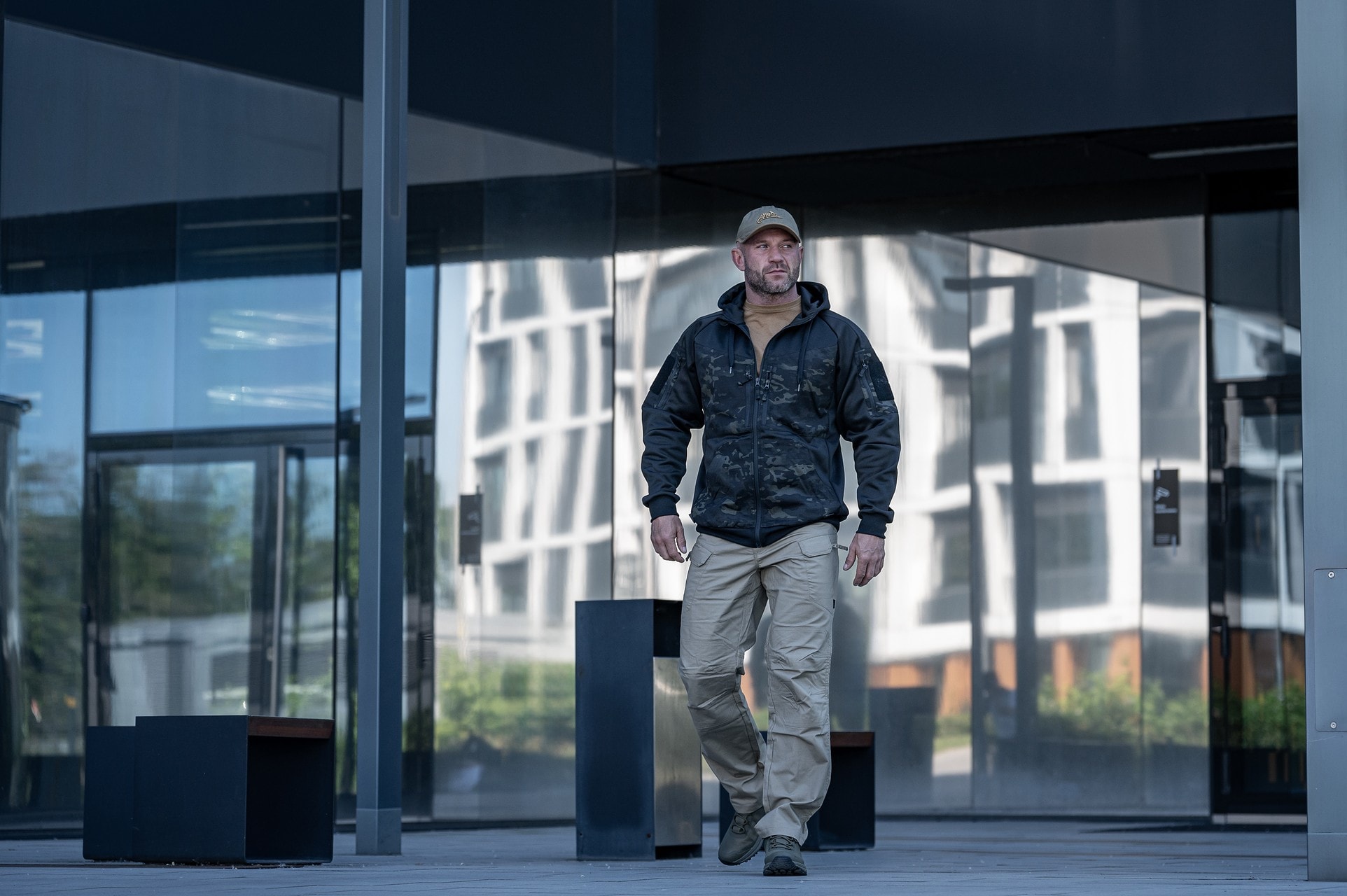 Bluza Helikon-Tex Rogue Hoodie - Black/MultiCam Black