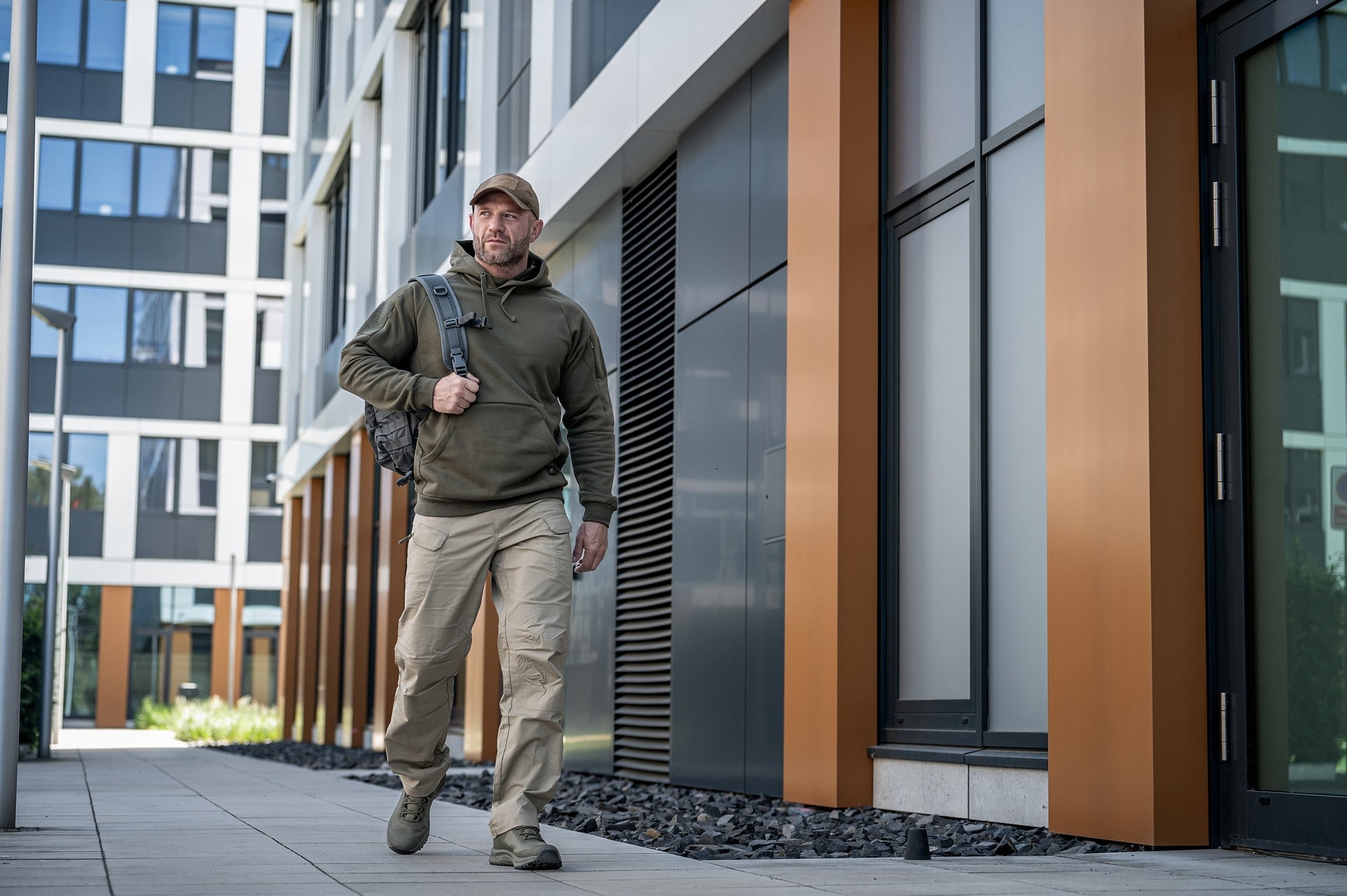 Кофта Helikon Urban Tactical Hoodie Lite Kangaroo - Green