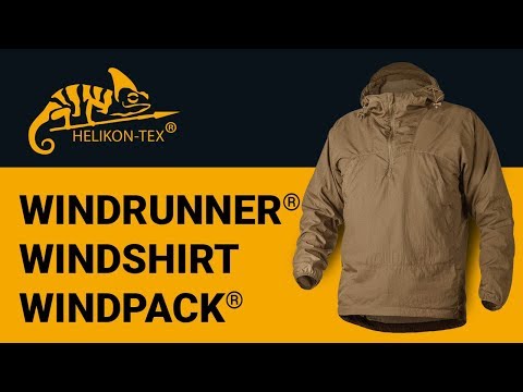 Kurtka Helikon Windrunner Windshirt WindPack - Taiga Green