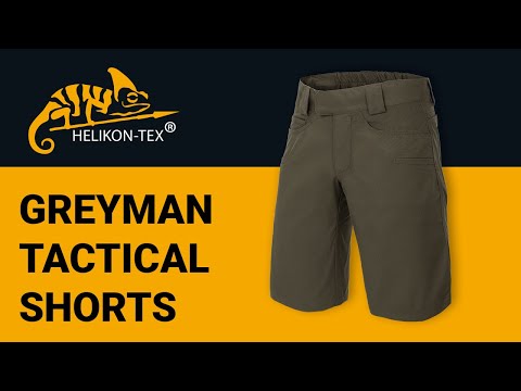 Szorty Helikon Greyman Tactical Shorts DuraCanvas - Taiga Green 