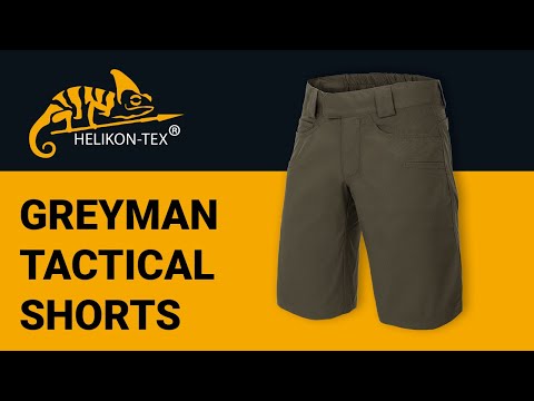 Szorty Helikon Greyman Tactical Shorts DuraCanvas - Taiga Green