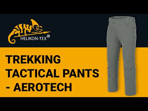 Spodnie Helikon Trekking Tactical Pants AeroTech - Black 