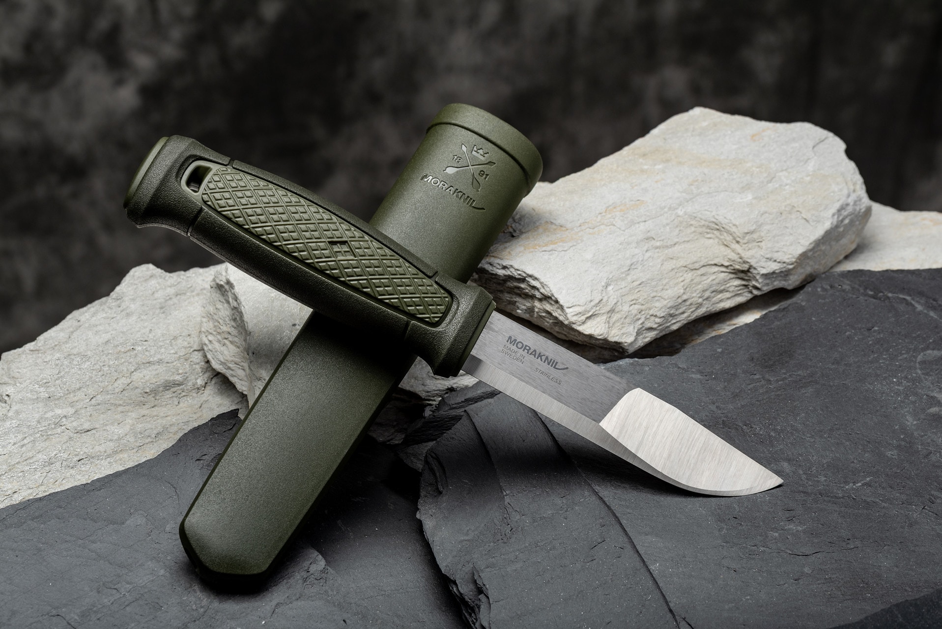 Nóż Mora Kansbol Stainless - Olive