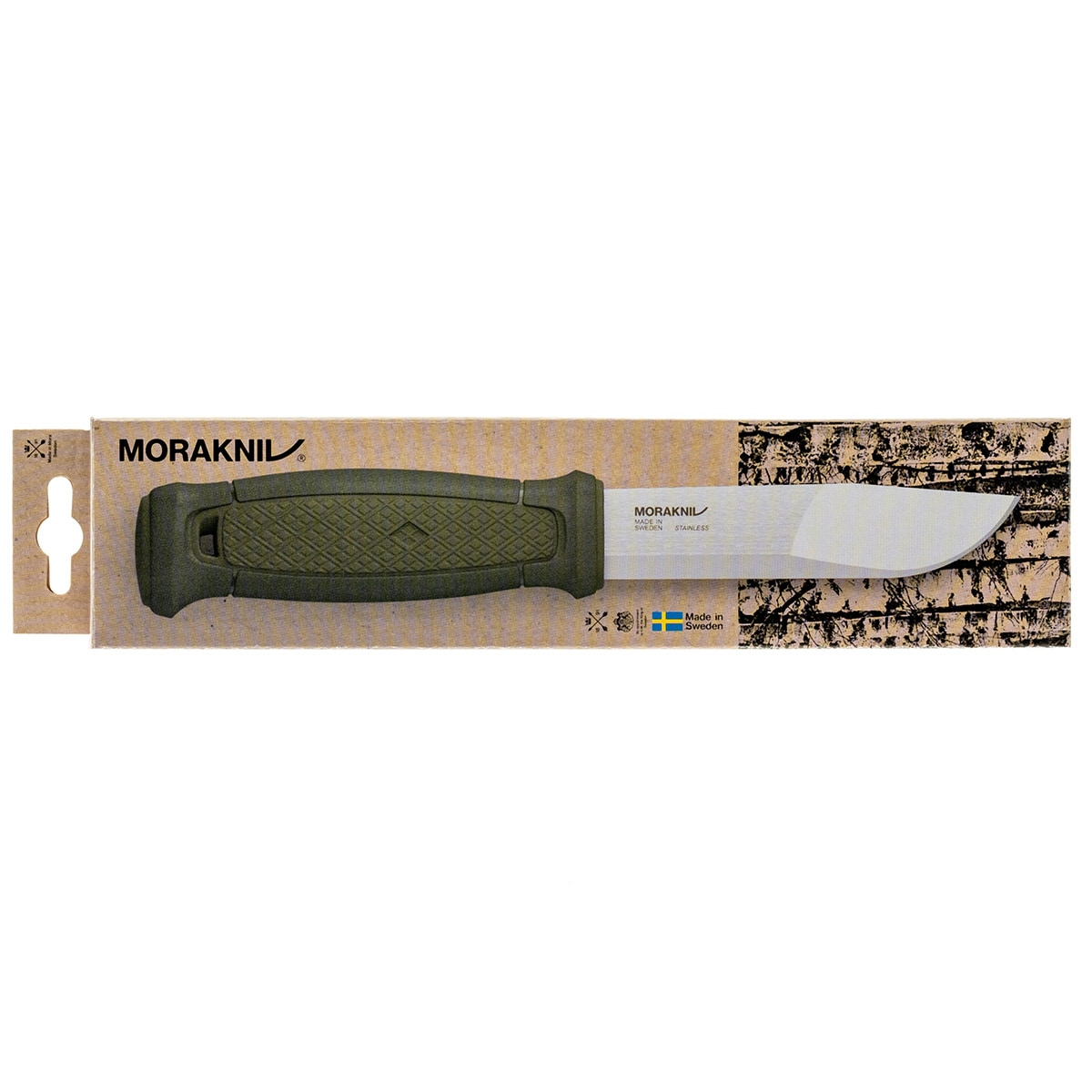 Nóż Mora Kansbol Stainless - Olive