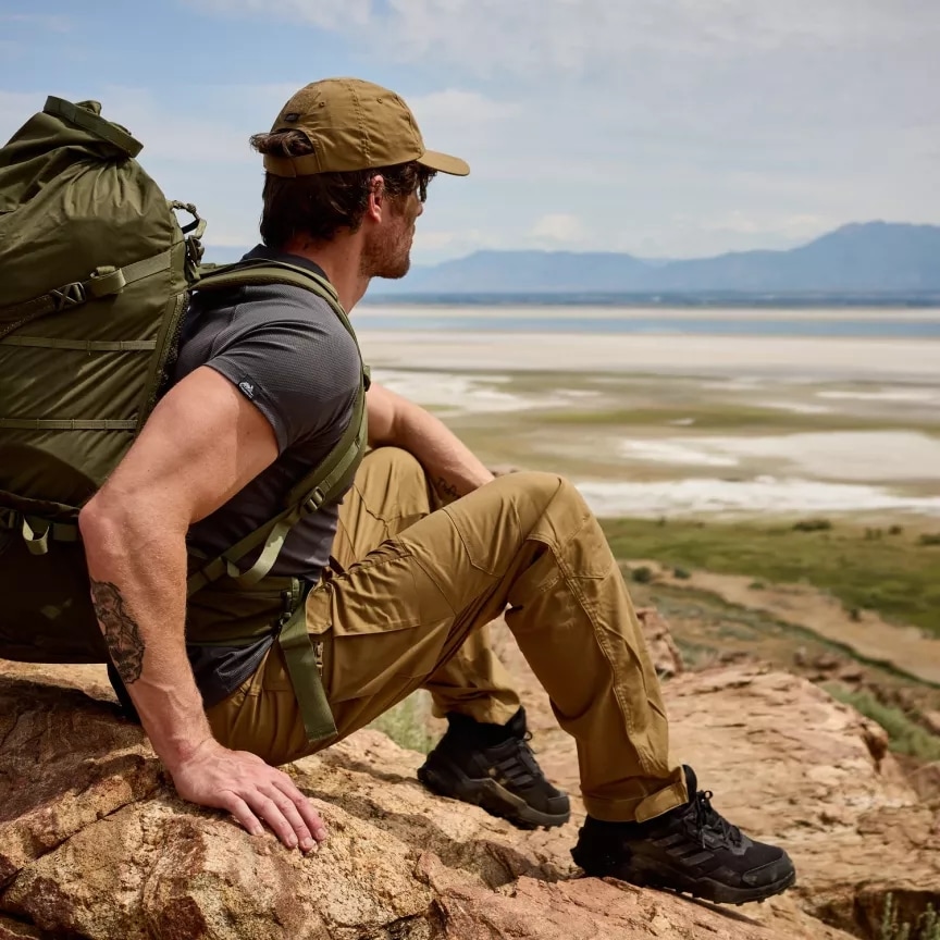 Spodnie Helikon-Tex Hybrid Outback DuraCanvas - Coyote