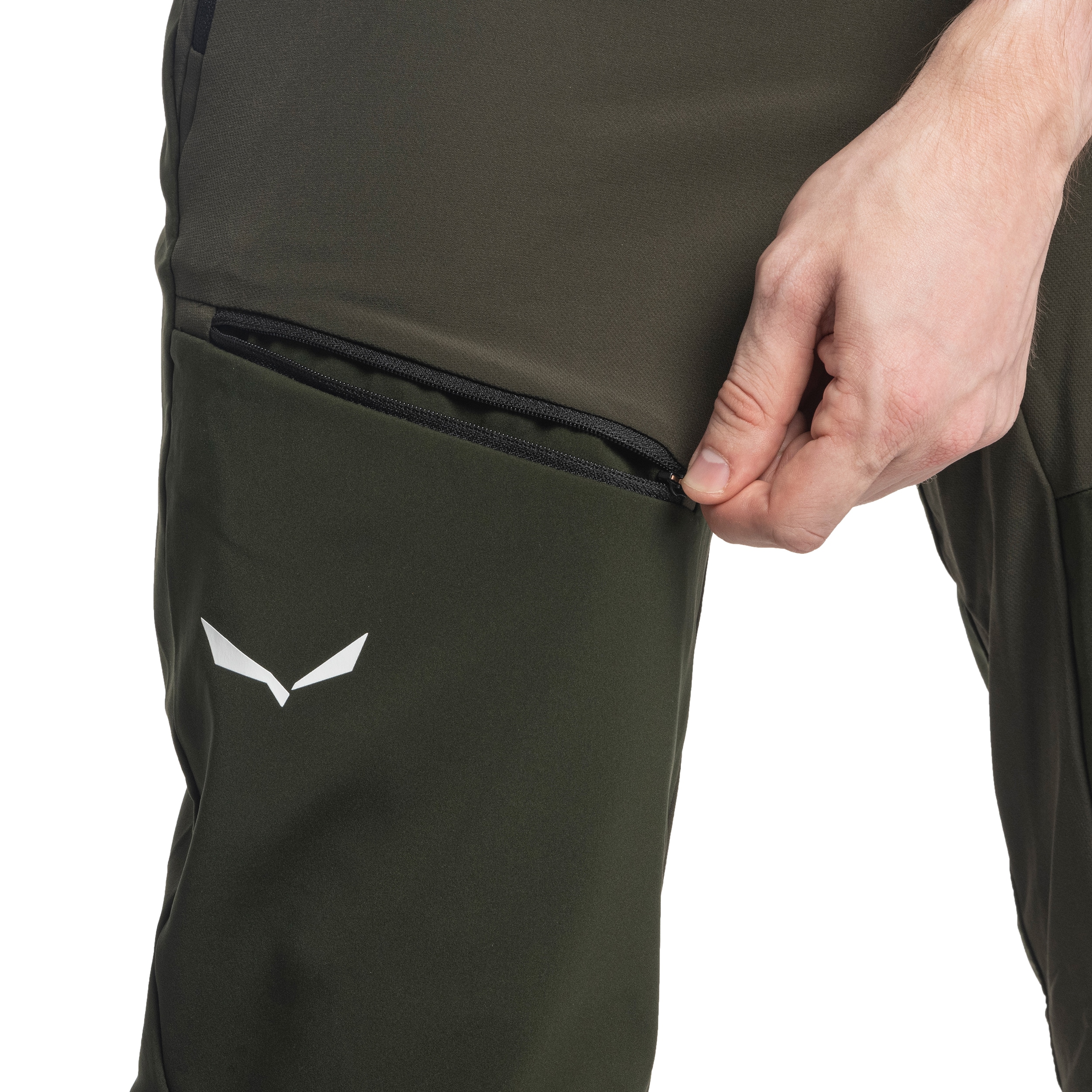 Spodnie Salewa Puez Orval 2 Durastretch - Dark Olive