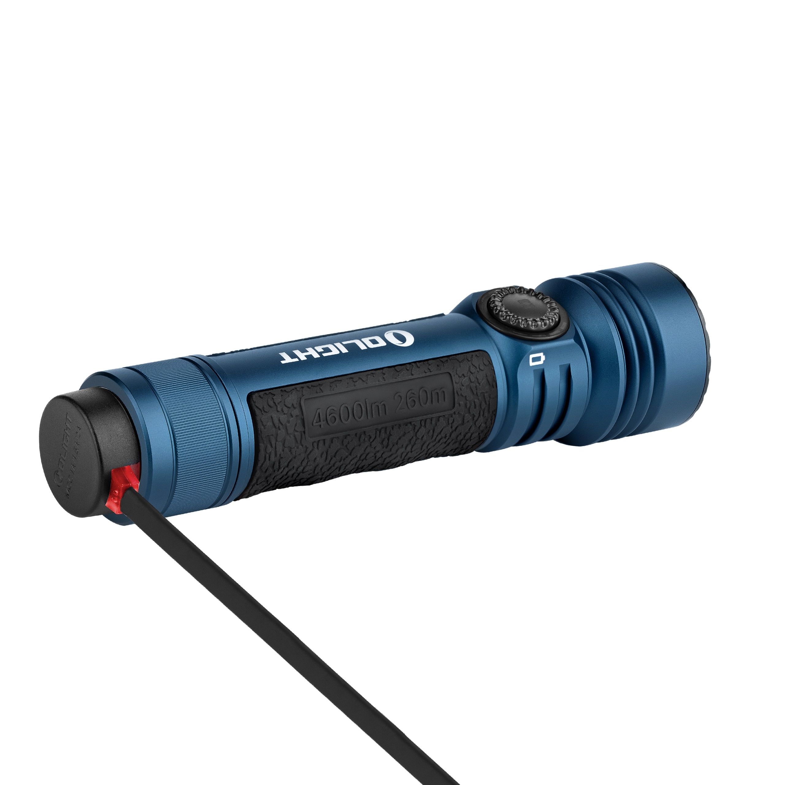 Latarka taktyczno-poszukiwawcza Olight Seeker 4 Pro Cool White Midnight Blue - 4600 lumenów