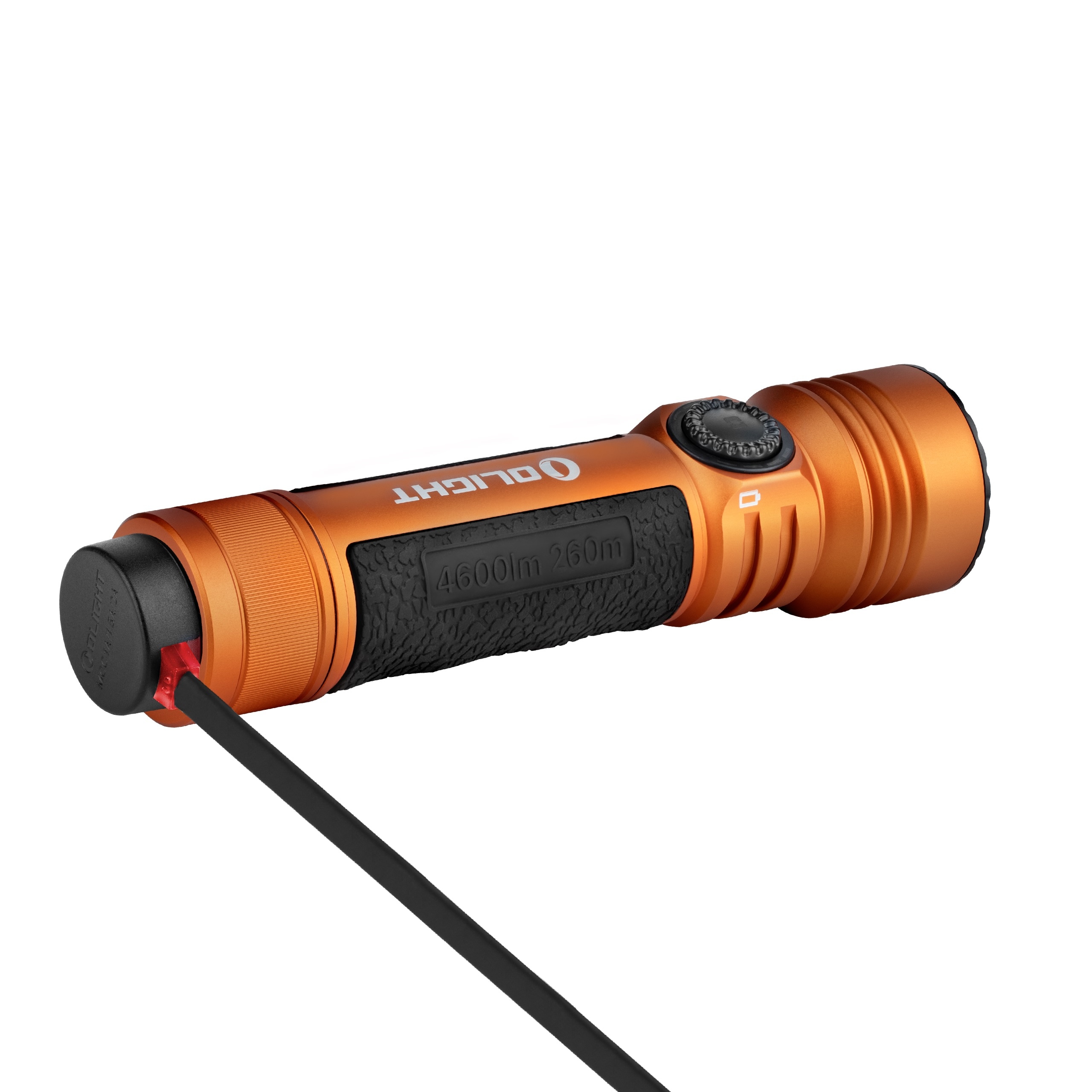 Тактично-пошуковий ліхтарик Olight Seeker 4 Pro Cool White Orange - 4600 люменів