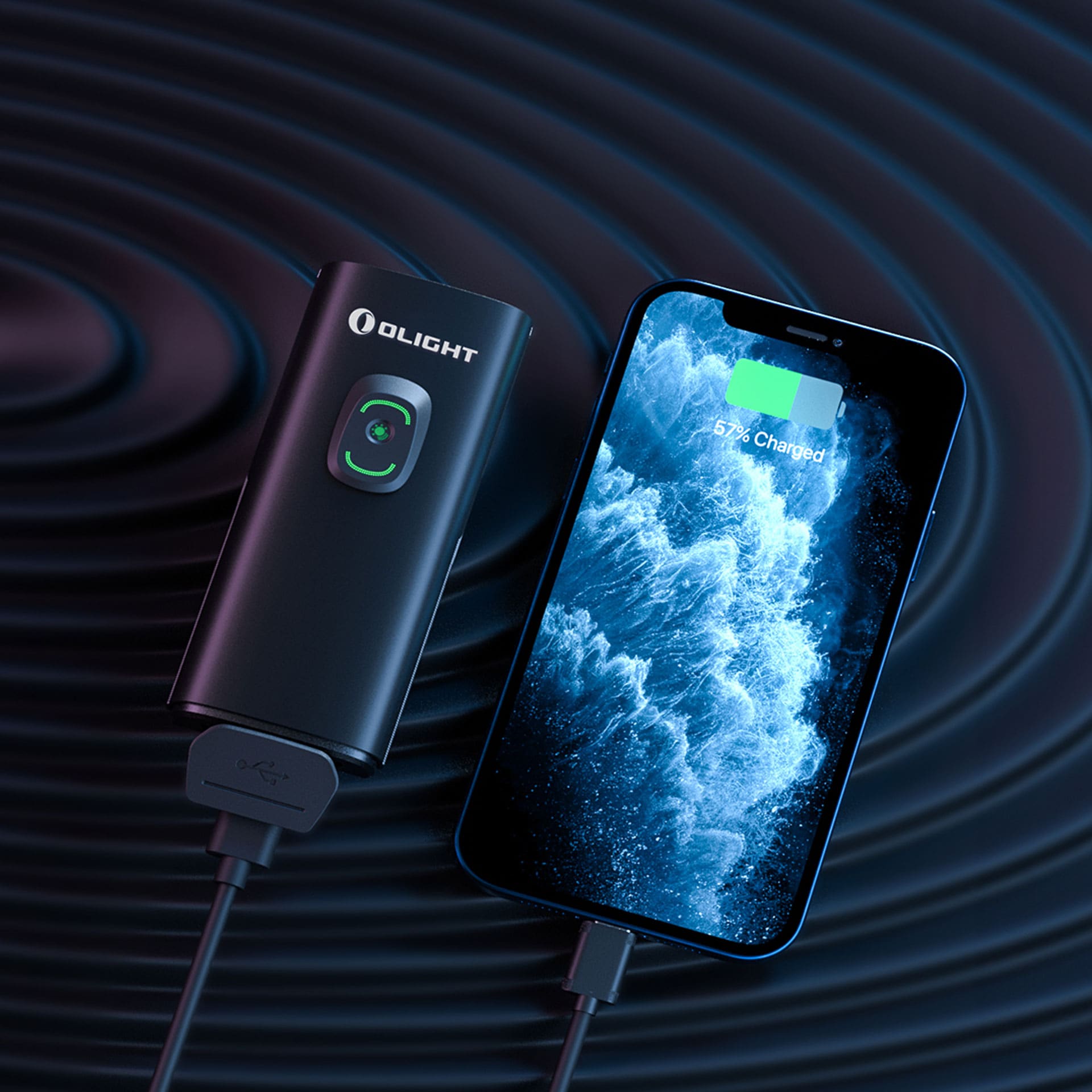 Światło rowerowe przednie Olight RN 2000 z montażem - 2000 lumenów