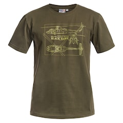 Футболка T-shirt UH-60A Black Hawk - Olive