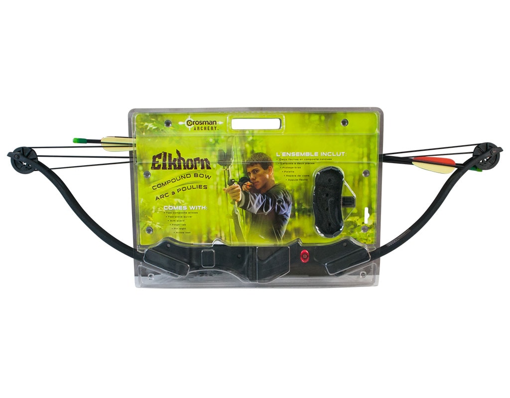 Łuk bloczkowy Crosman Elkhorn - zestaw