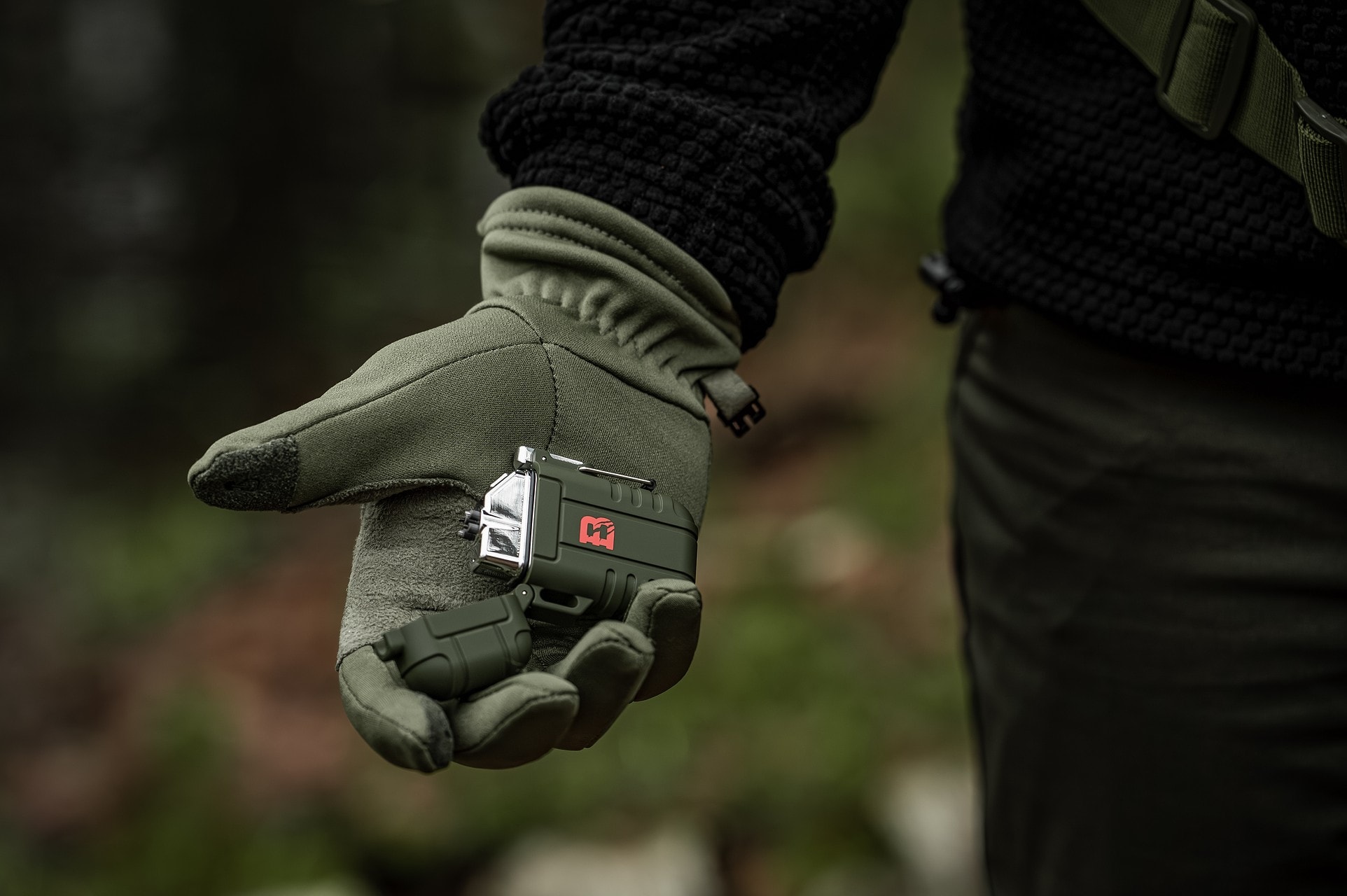 Rękawice Helikon Tracker Outback Gloves - Olive Green