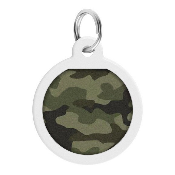 Lokalizator WauDog Smart ID dla zwierząt 25 mm - green camo