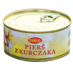 Żywność konserwowana Marlej - pierś z kurczaka w kawałkach 300g