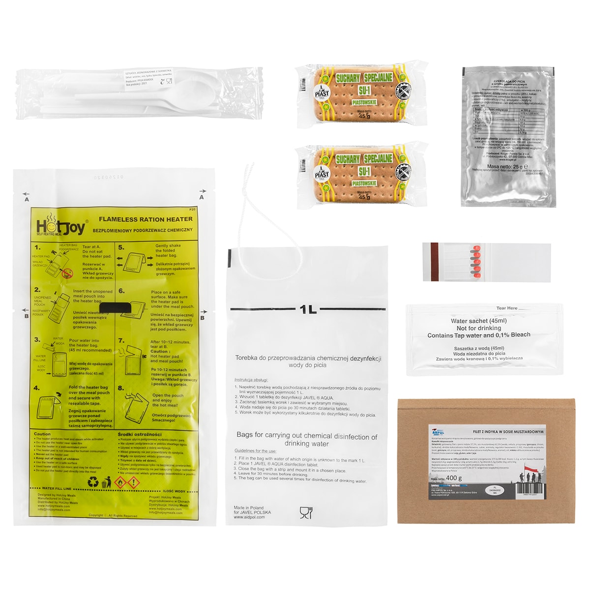 Strzelecki pakiet żywnościowy Arpol SPŻ4SH - filet z indyka 400 g