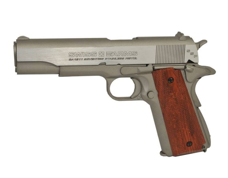 Cybergun Swiss Arms SA1911 Blow Back 4,5 mm Airgun- metal