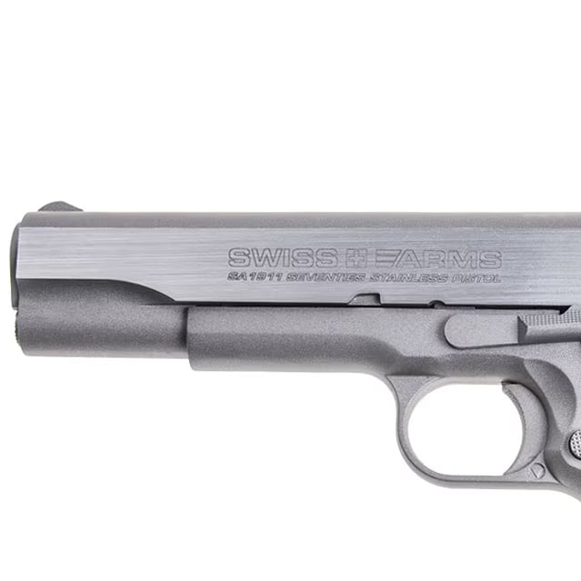 Пневматична гвинтівка Cybergun Swiss Arms SA1911 Blow Back 4,5 мм - метал