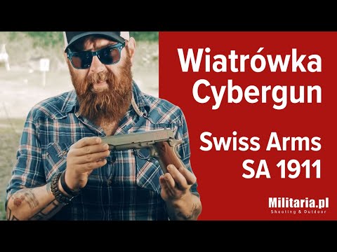 Пневматична гвинтівка Cybergun Swiss Arms SA1911 Blow Back 4,5 мм - метал